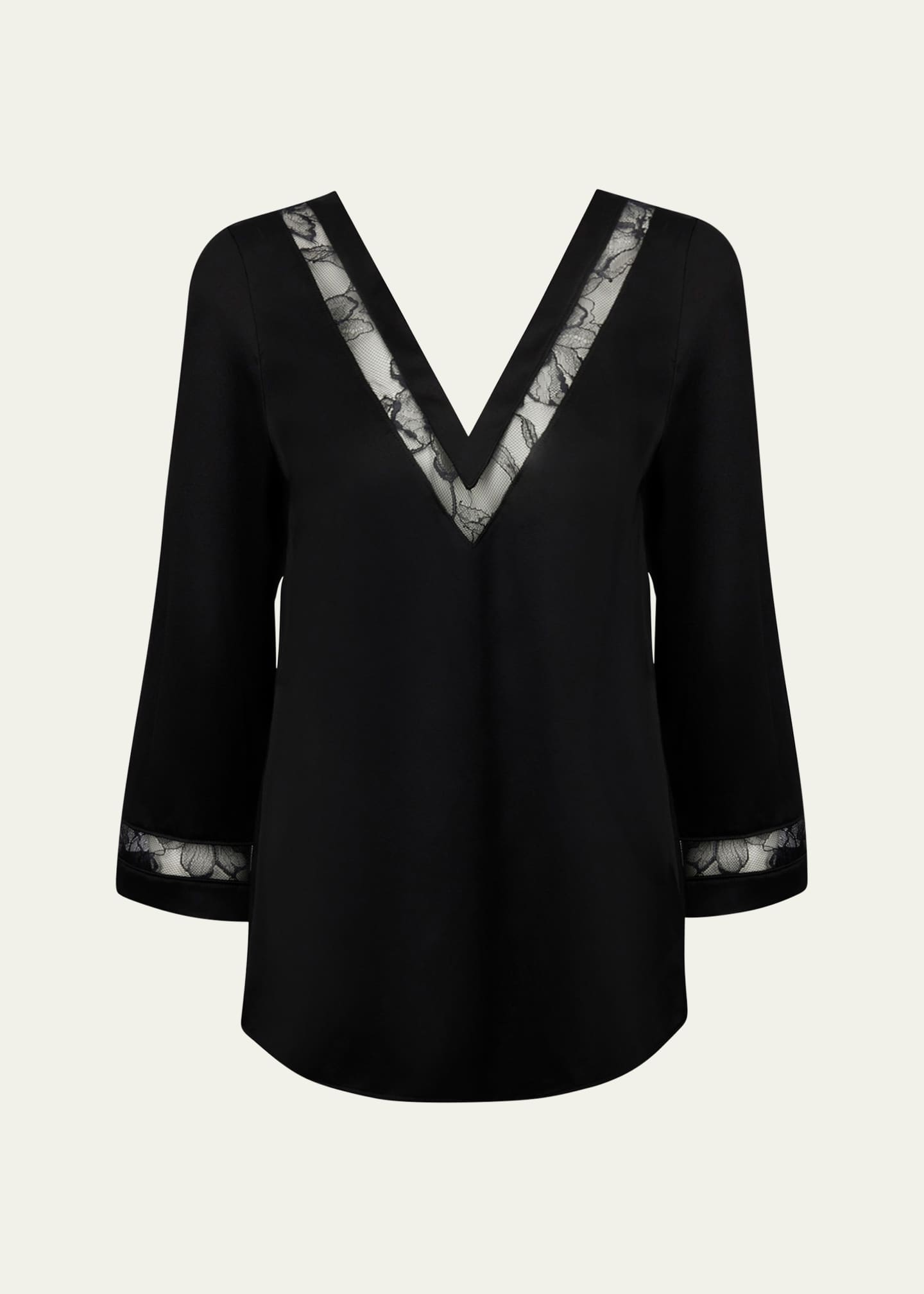 Lise Charmel Adorable En Sexy Lace-Inset Pajama Top - Bergdorf Goodman