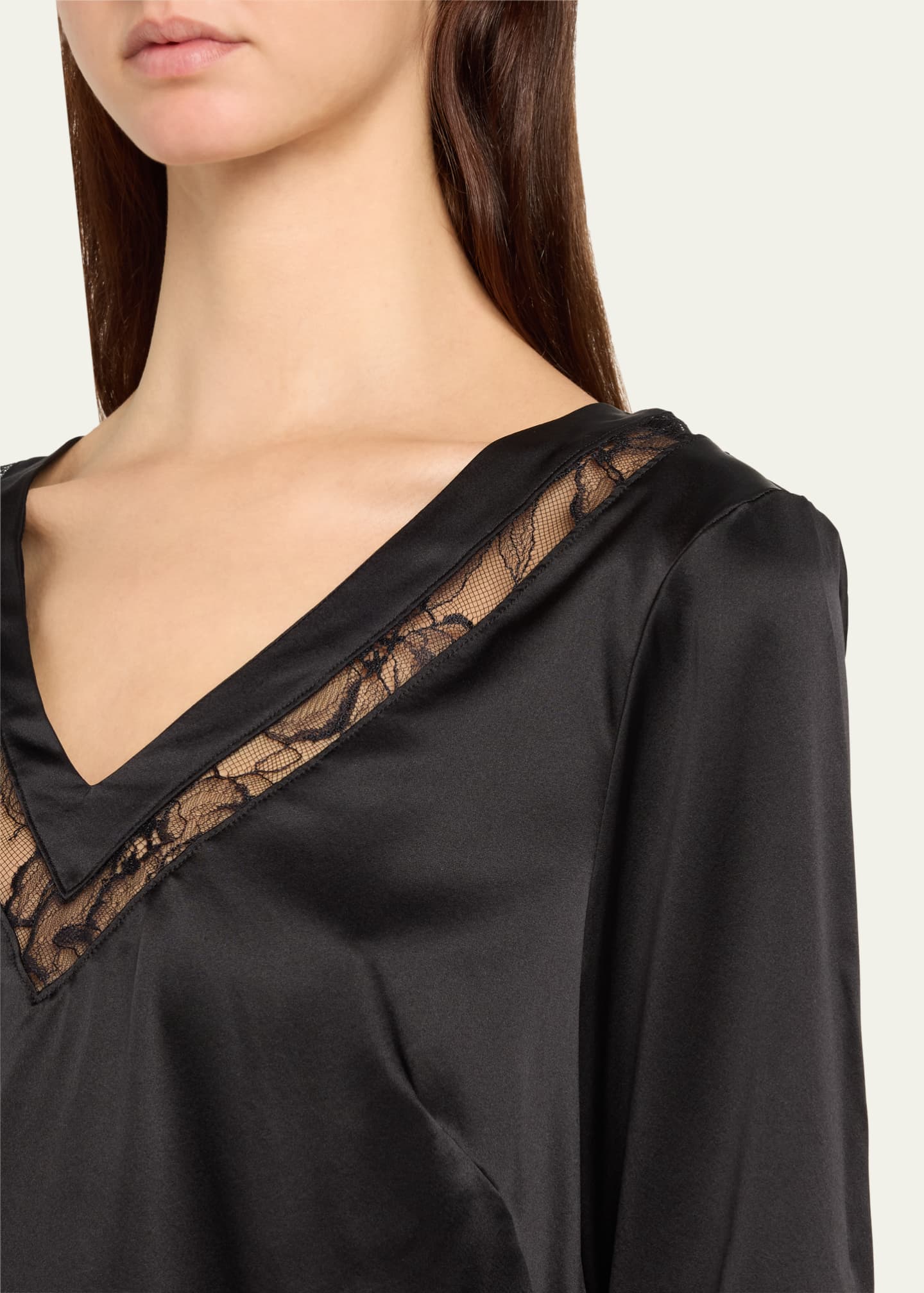 LISE CHARMEL キャミソール　タップパンツ　ドット　フラワー　レース Lise Charmel Adorable En Sexy Lace-Inset Pajama Top - Bergdorf Goodman