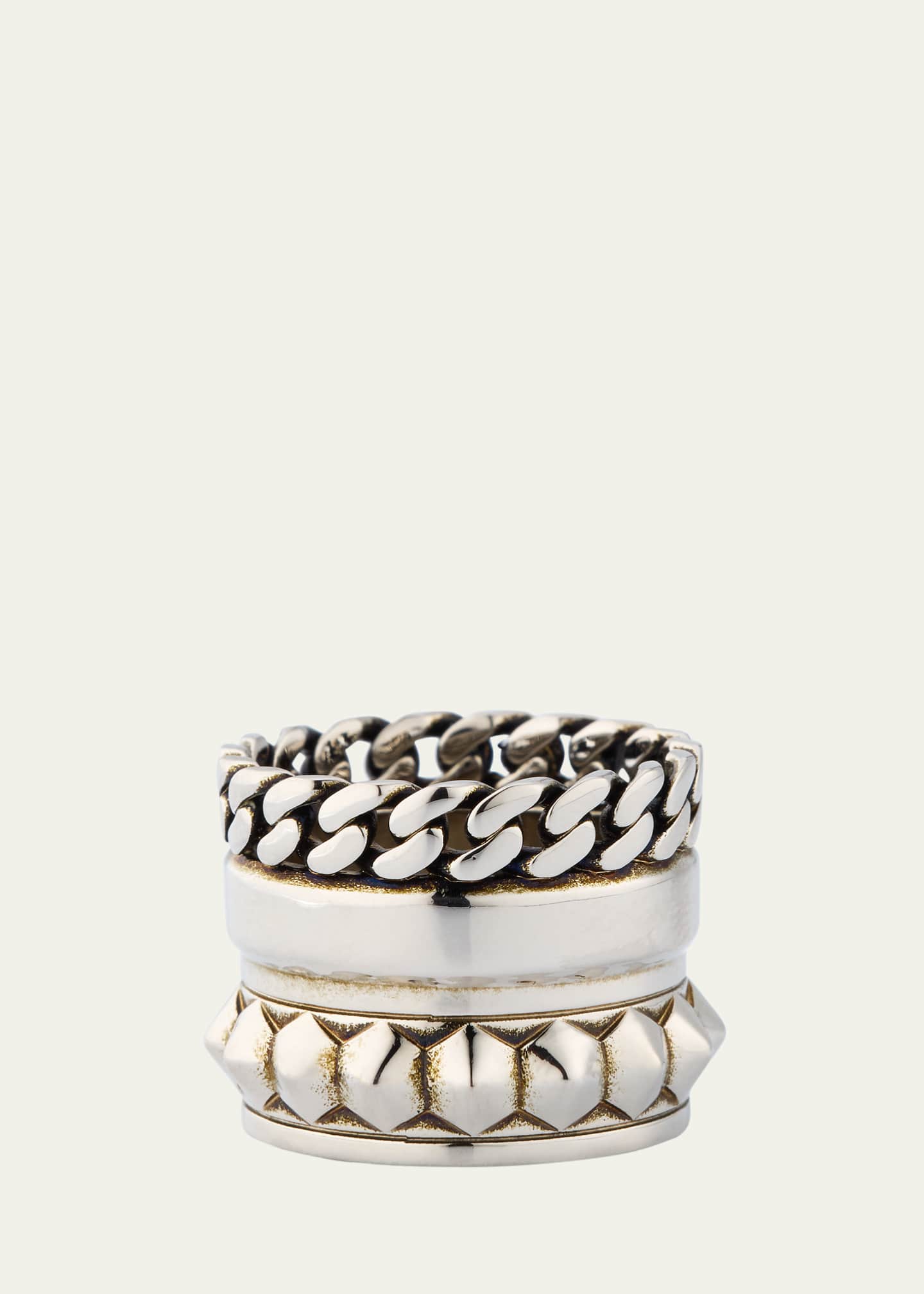 Alexander mcqueen mens ring discount