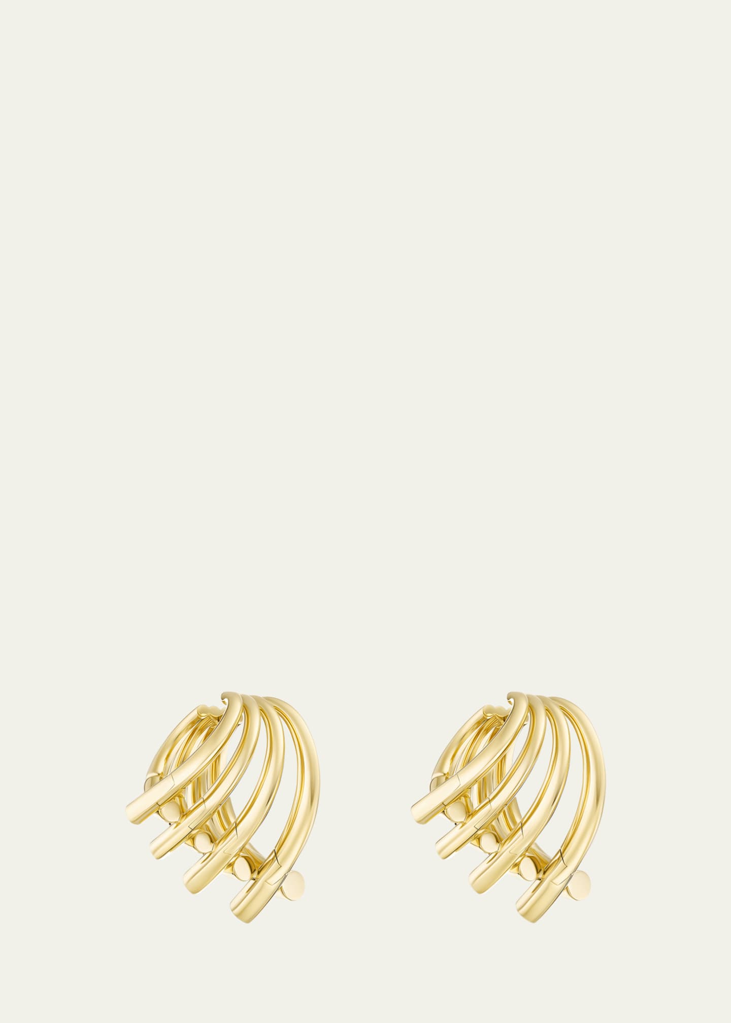 TABAYER Oera Fairmined 18K Gold Multi-Orb Earrings