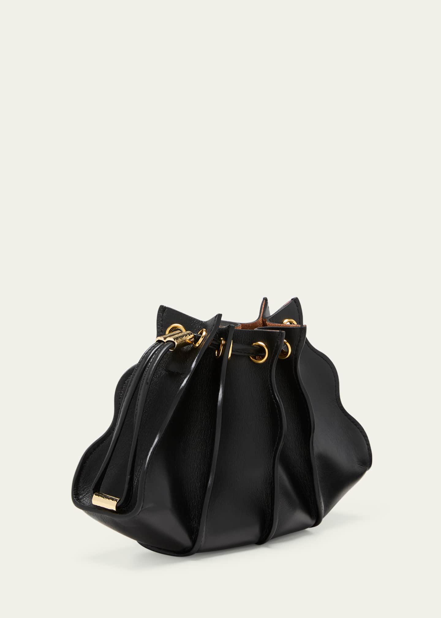 Ulla Johnson Adria Pleated Wave Wristlet Image 3 of 5