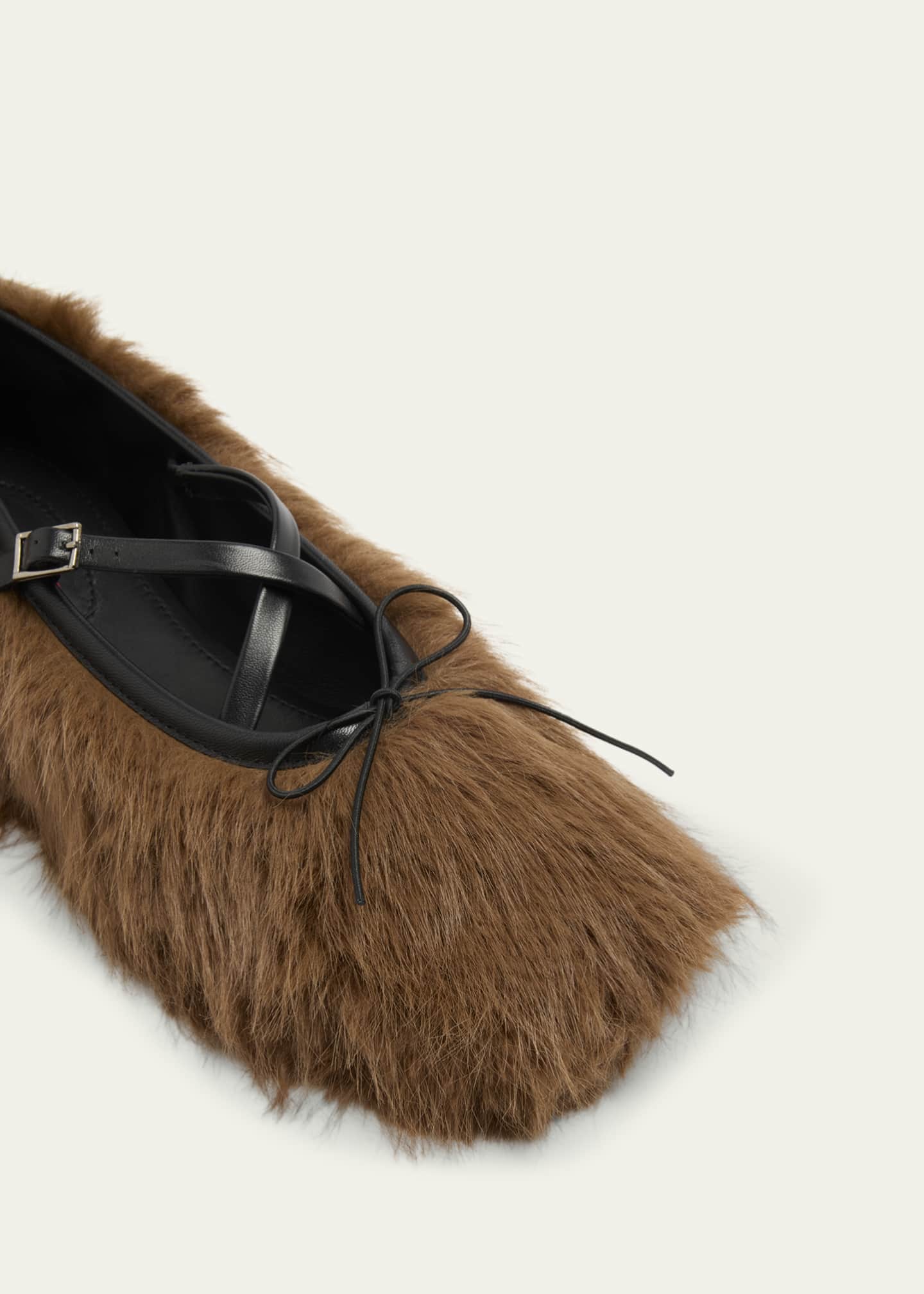 Simone rocha fur shoes clearance
