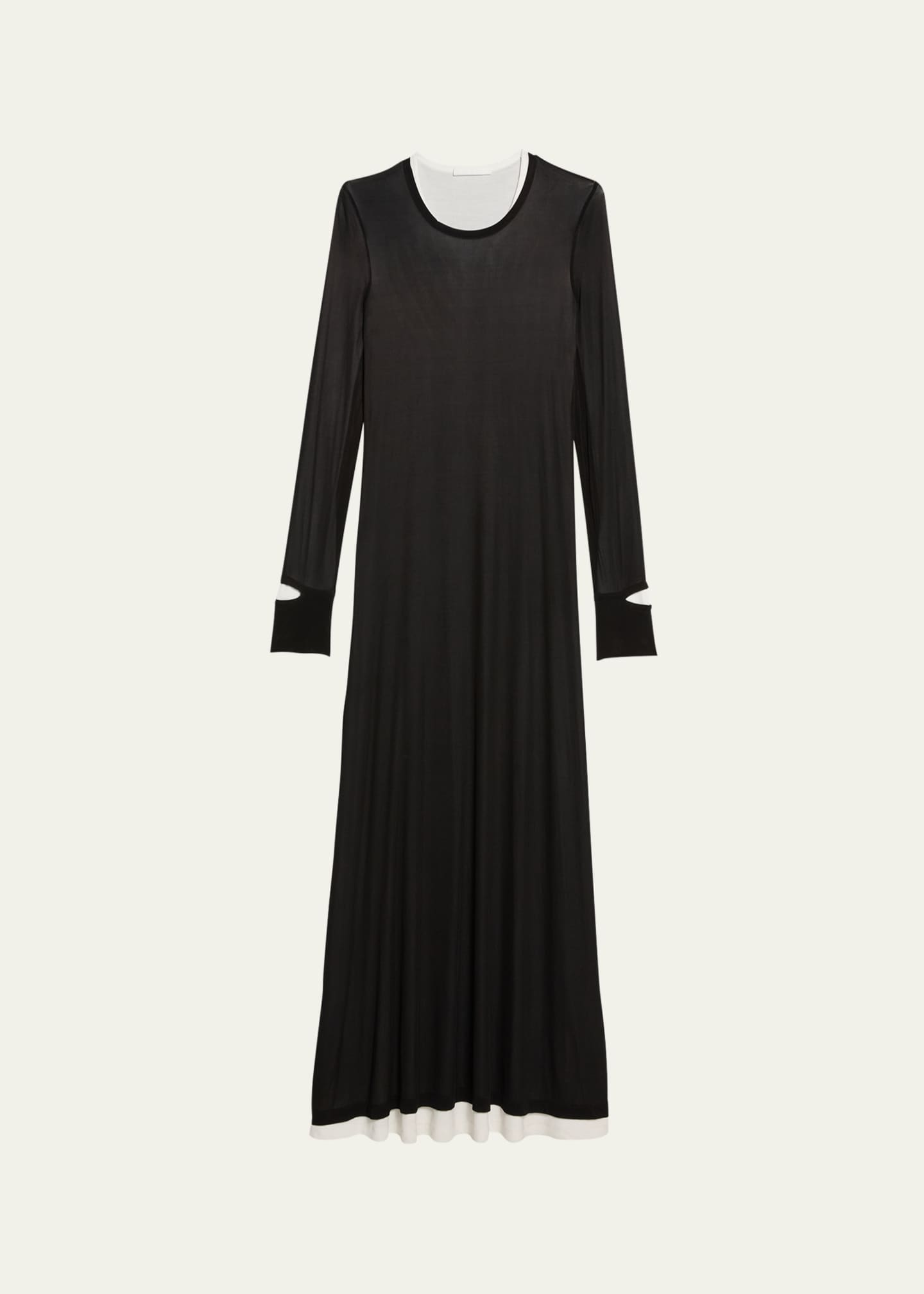 helmut lang maxi dress Helmut Lang Sleeveless Maxi Dress