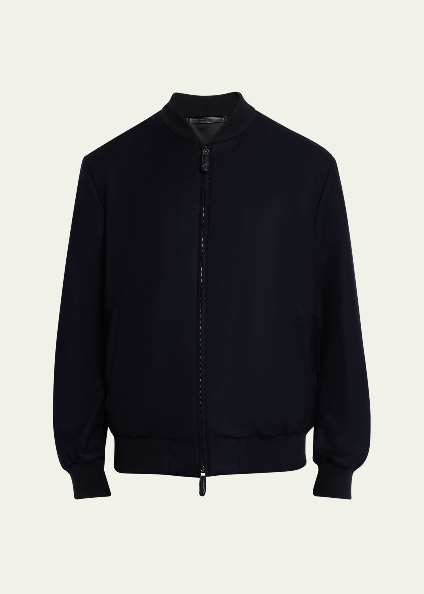 Giorgio Armani Men's Cashmere Bomber Jacket Image 1 of 5