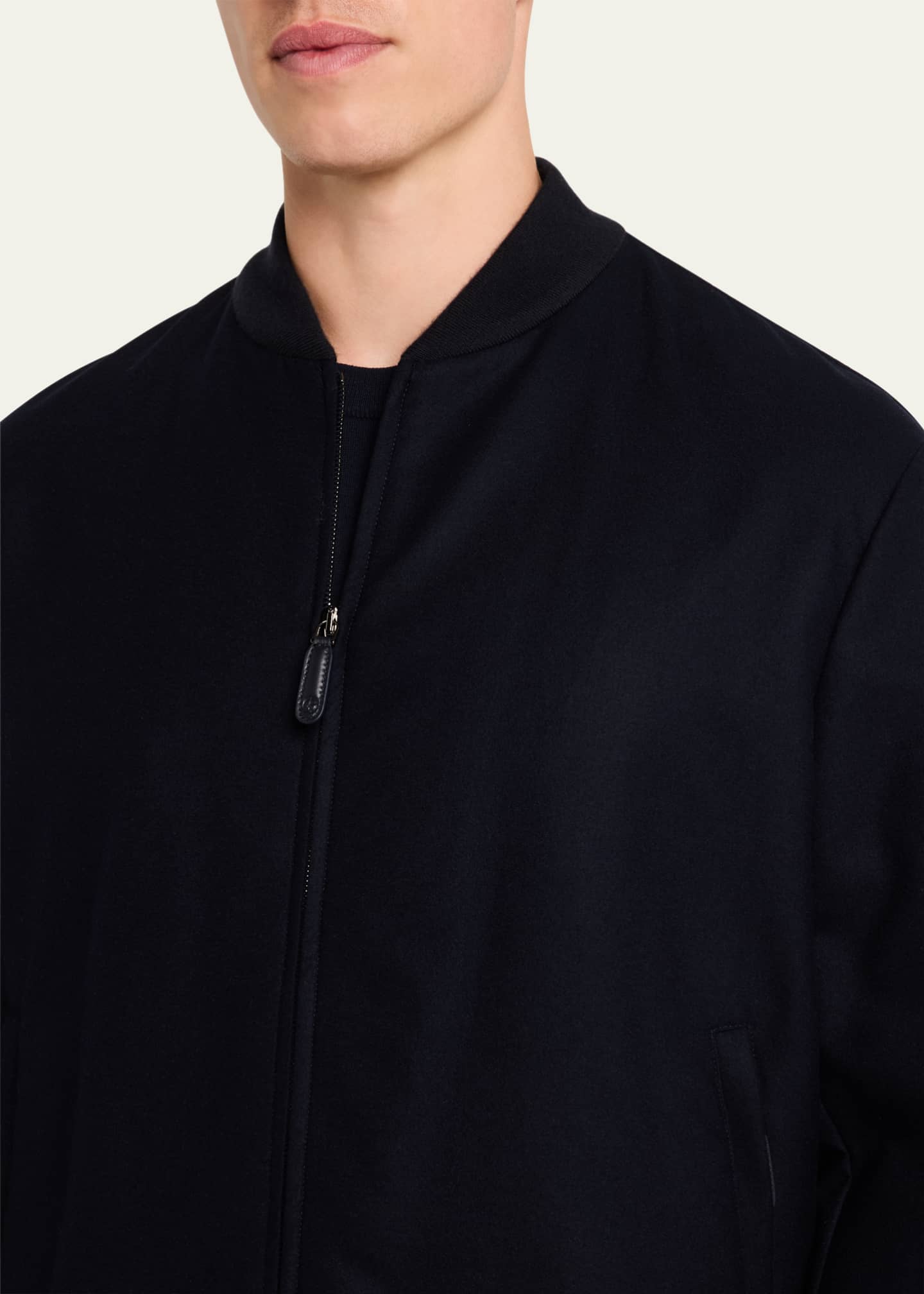 Giorgio Armani Men's Cashmere Bomber Jacket Image 5 of 5