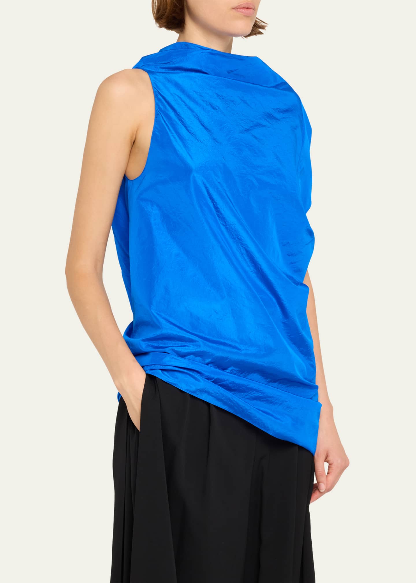 THE ROW Aria Slouched Asymmetric Top Image 4 of 5
