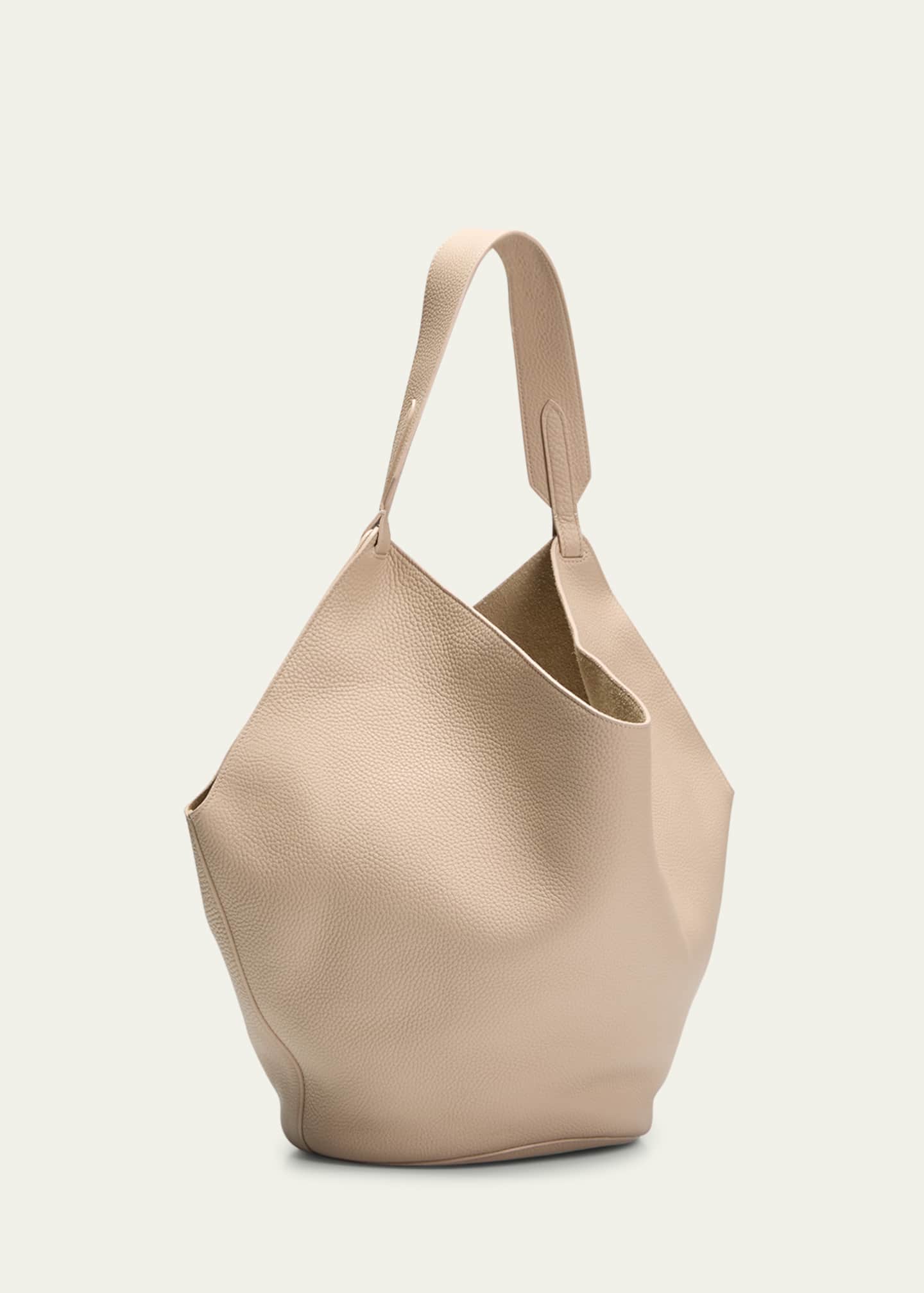 Khaite Lotus Medium Pebbled Leather Tote Bag - Bergdorf Goodman