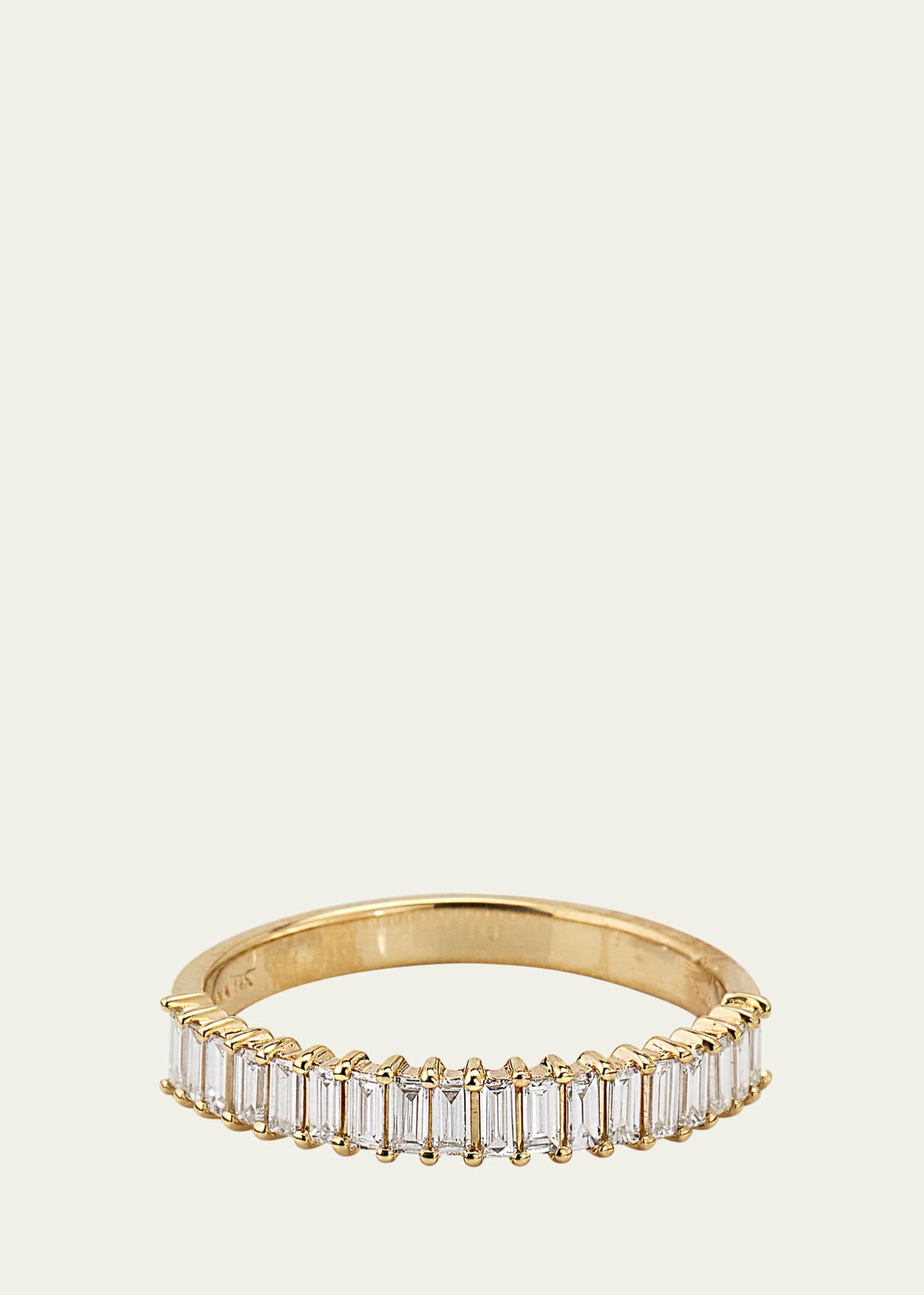 Lana 14K Gold Baguette Diamond Stackable Ring - Bergdorf Goodman