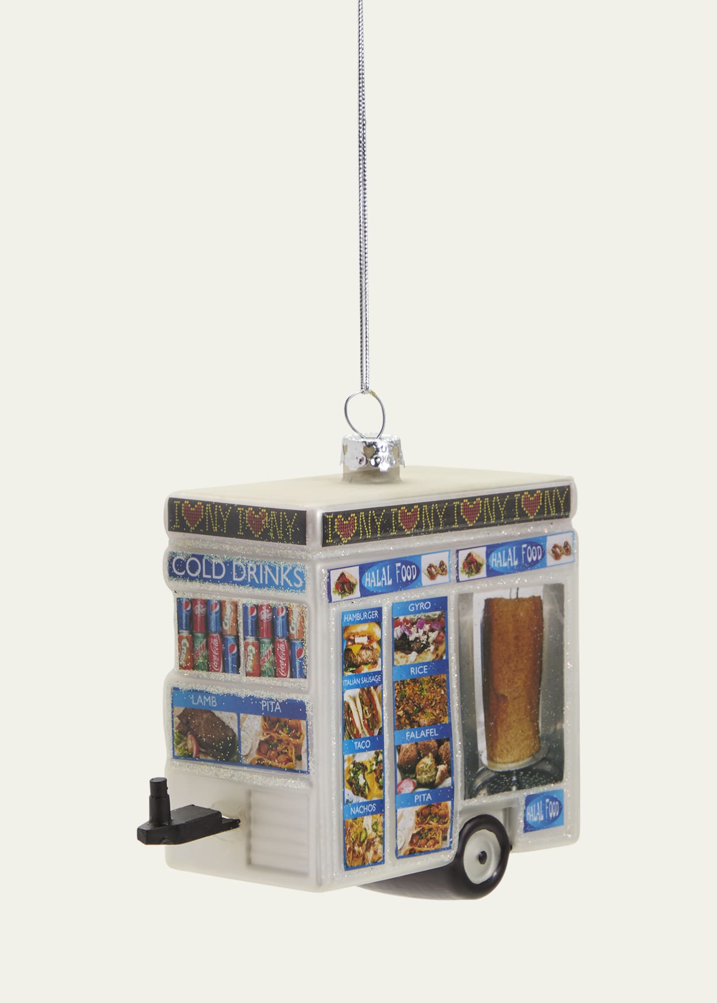 Cody Foster & Co Food Cart Ornament Image 1 of 2