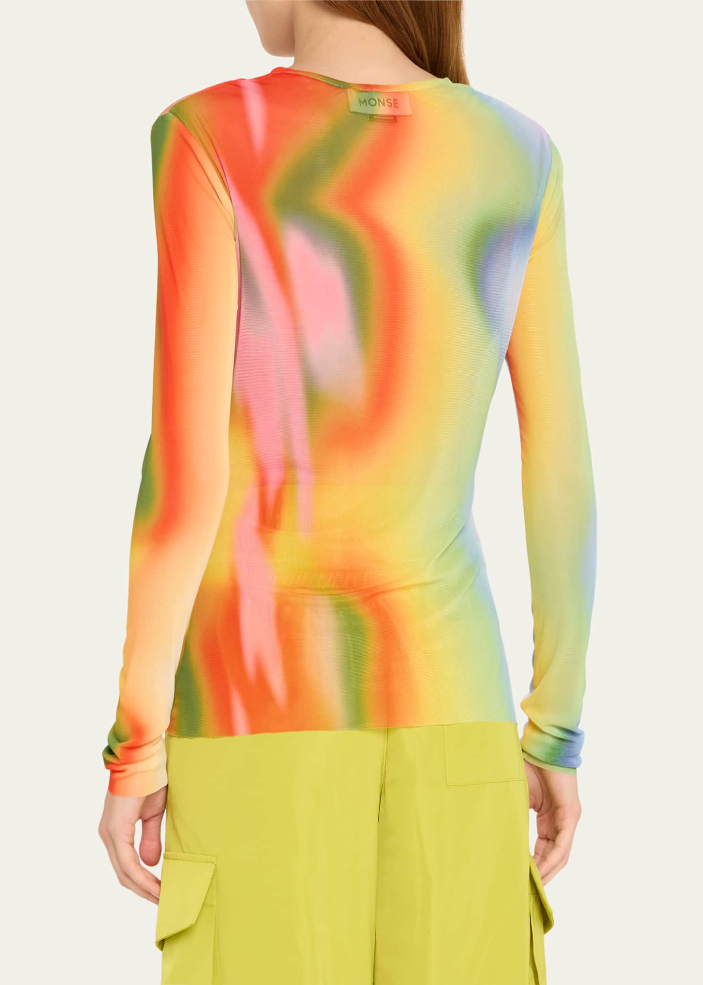 Colorful mesh top discount