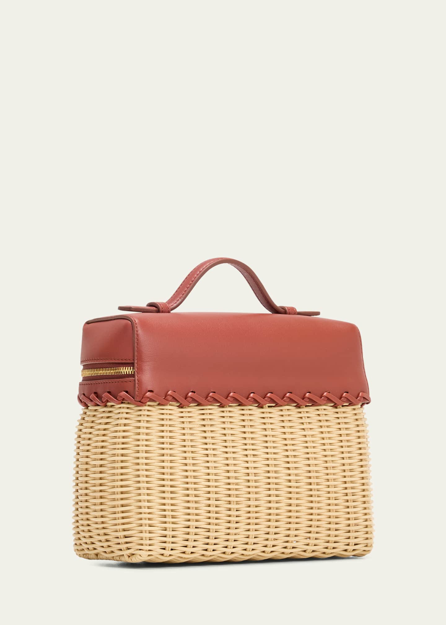 Extra Pocket 19 Rattan Crossbody Bag