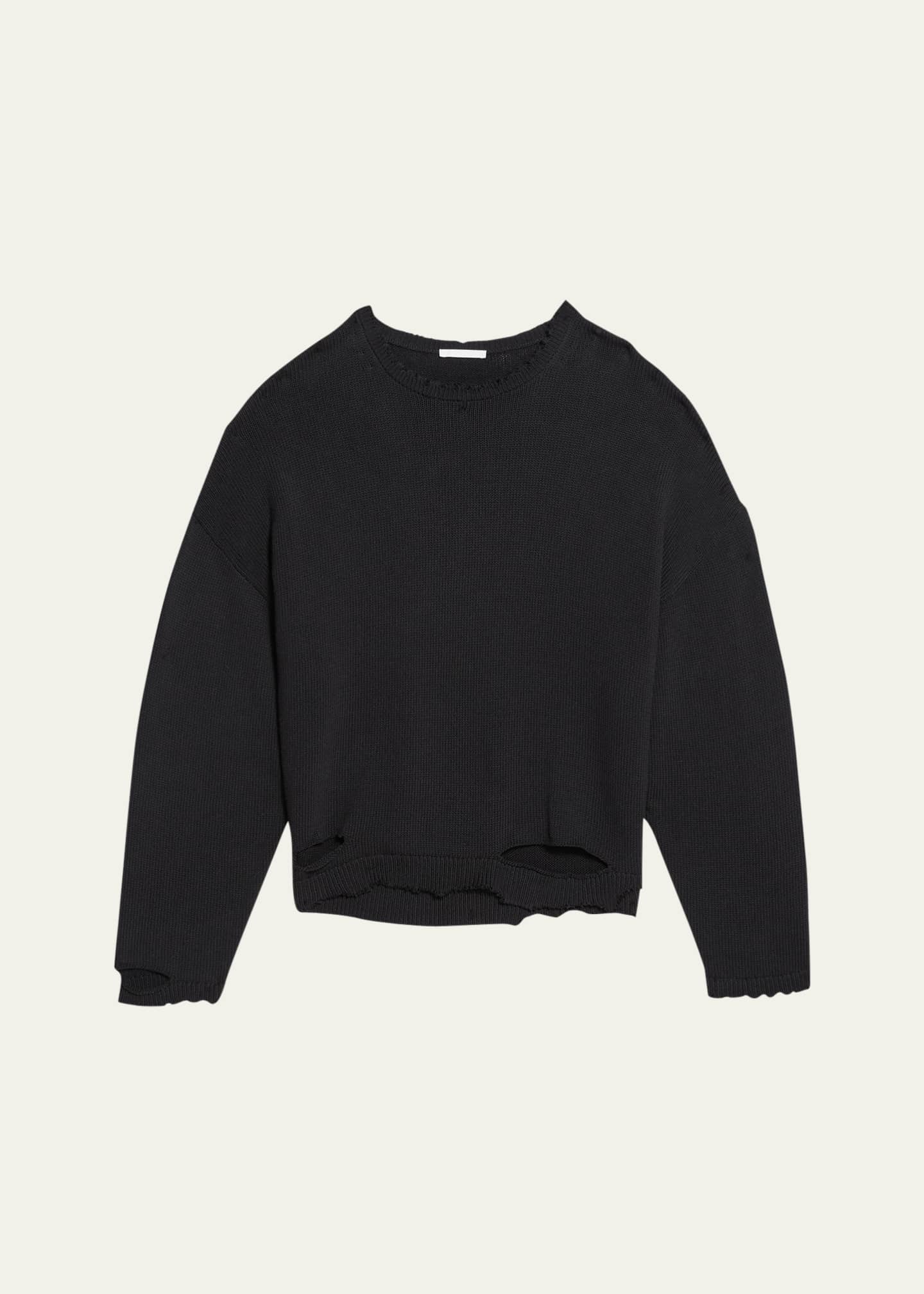 Helmut lang black sweater sale