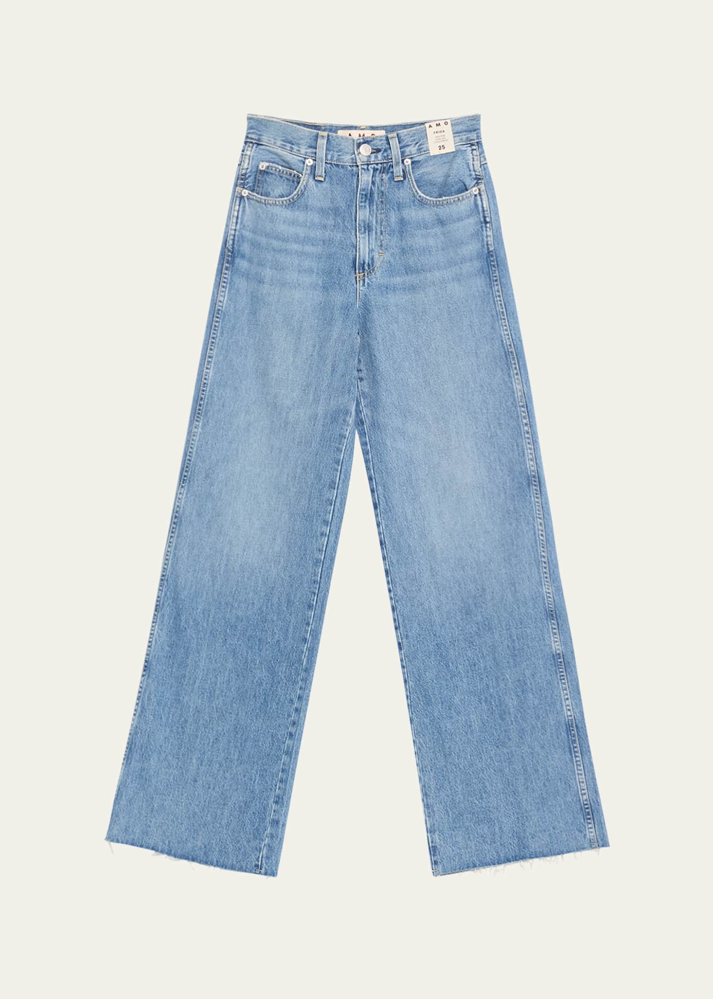 AMO Denim Frida Wide-Leg Jeans Image 1 of 5