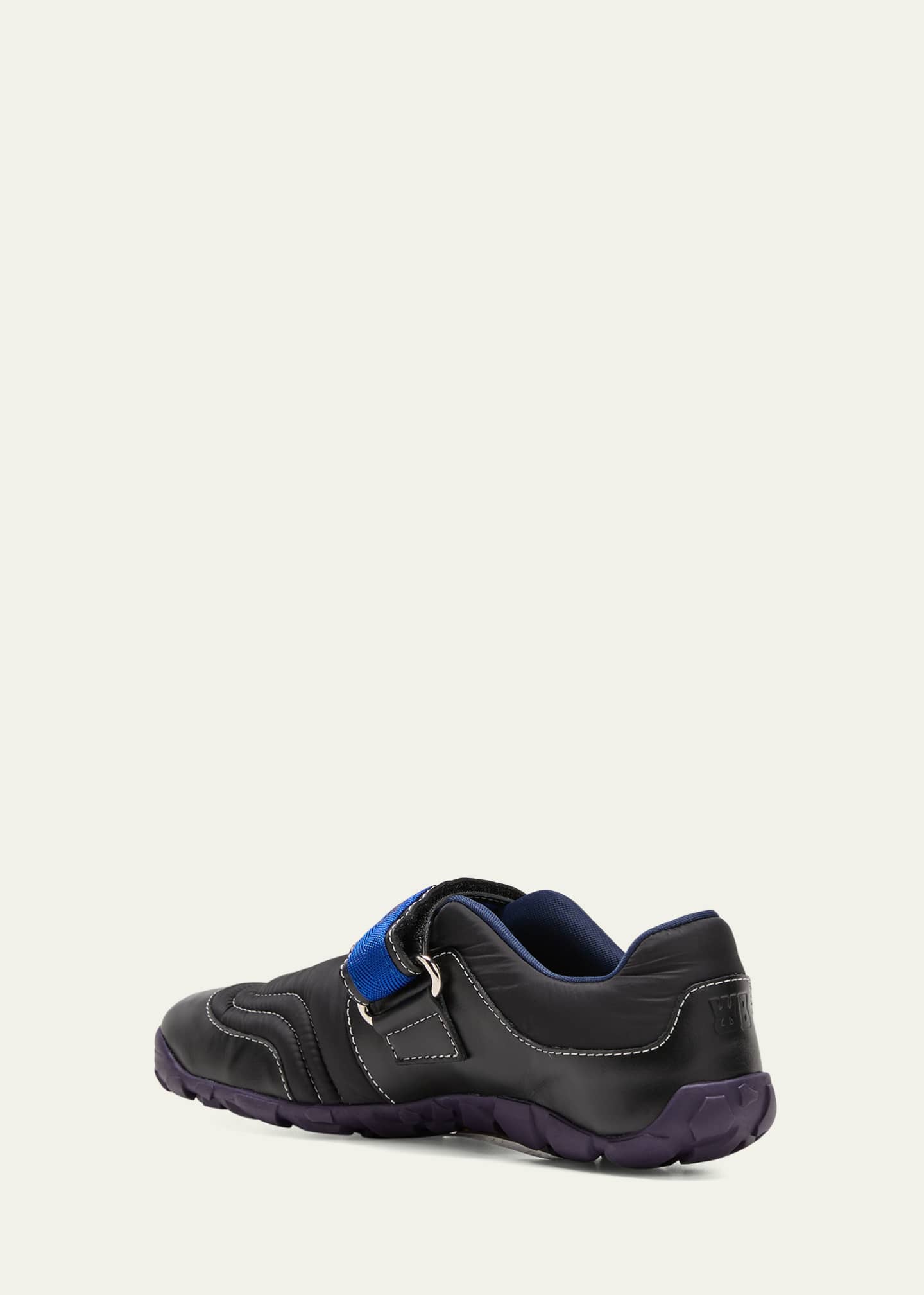 Wales Bonner Quilted Nylon Grip-Strap Runner Sneakers Image 2 of 3