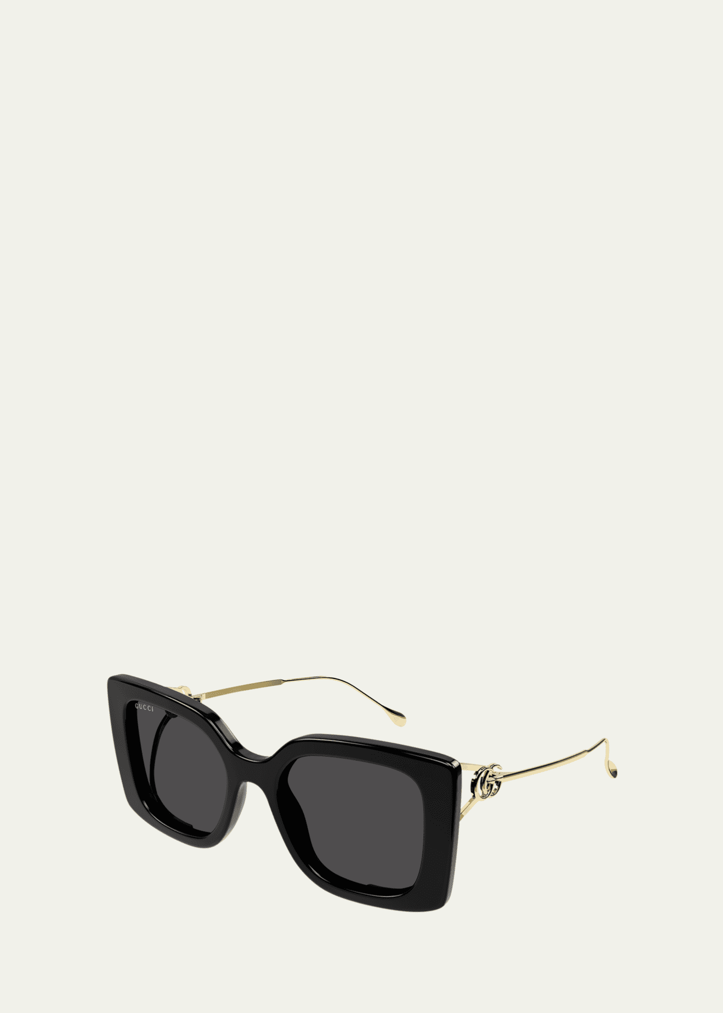 Gucci GG Mixed-Media Butterfly Sunglasses Image 2 of 2