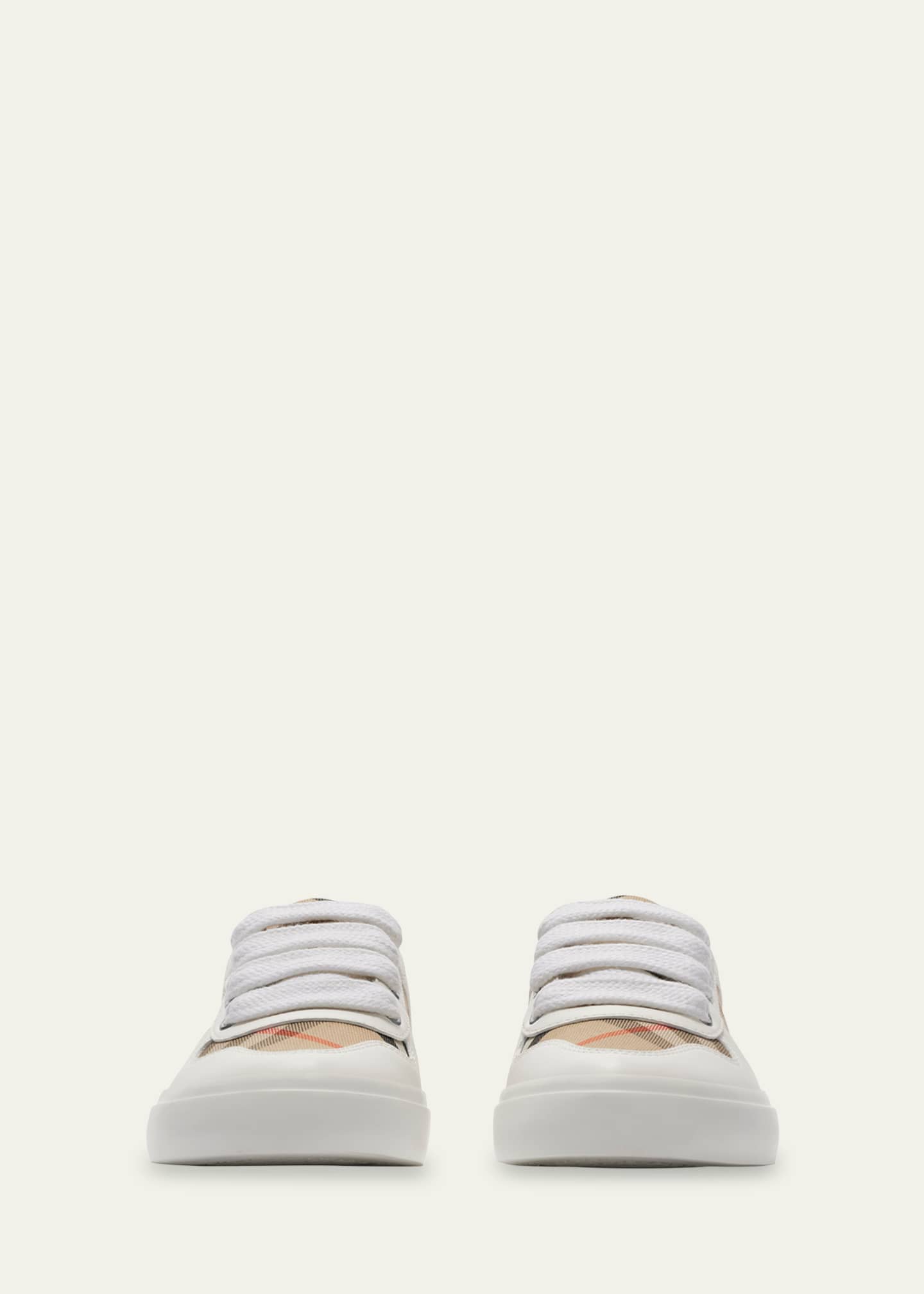 Burberry K1 NOAH LACE UP CHECK SNEAKER Image 3 of 4