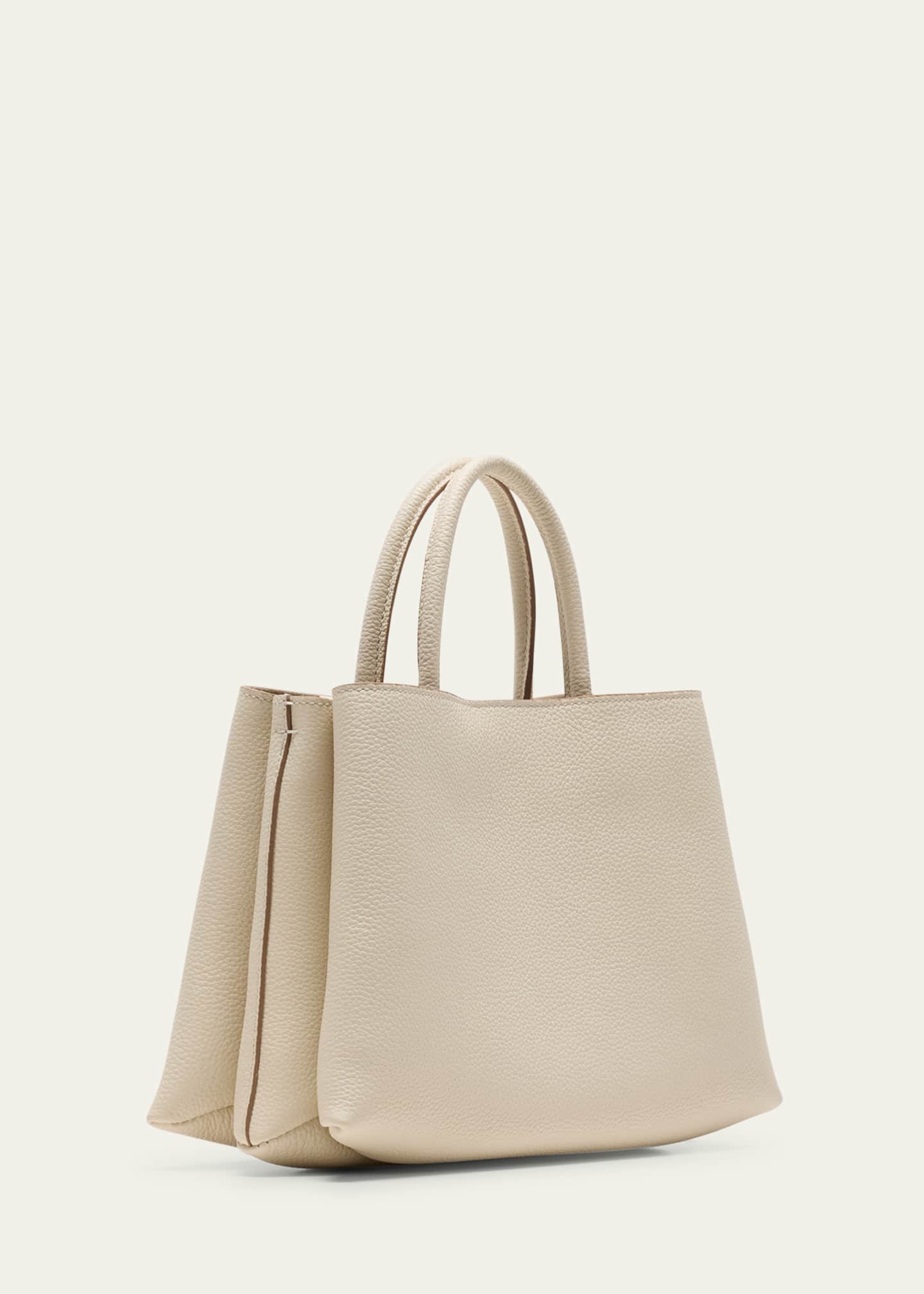Small Leather T Timeless Tote Shopping Bag