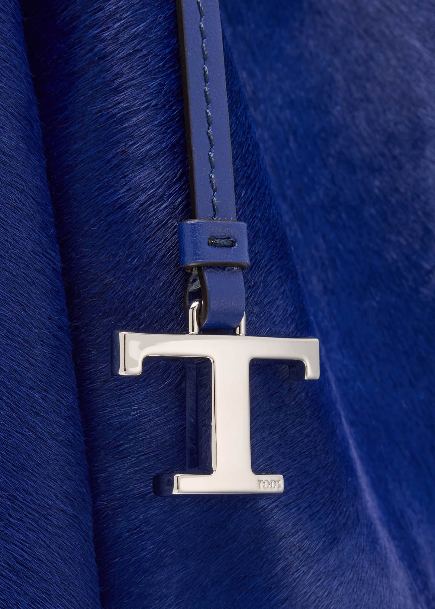 Tod's Small Horse Hair Shoulder Bag Image 6 of 6