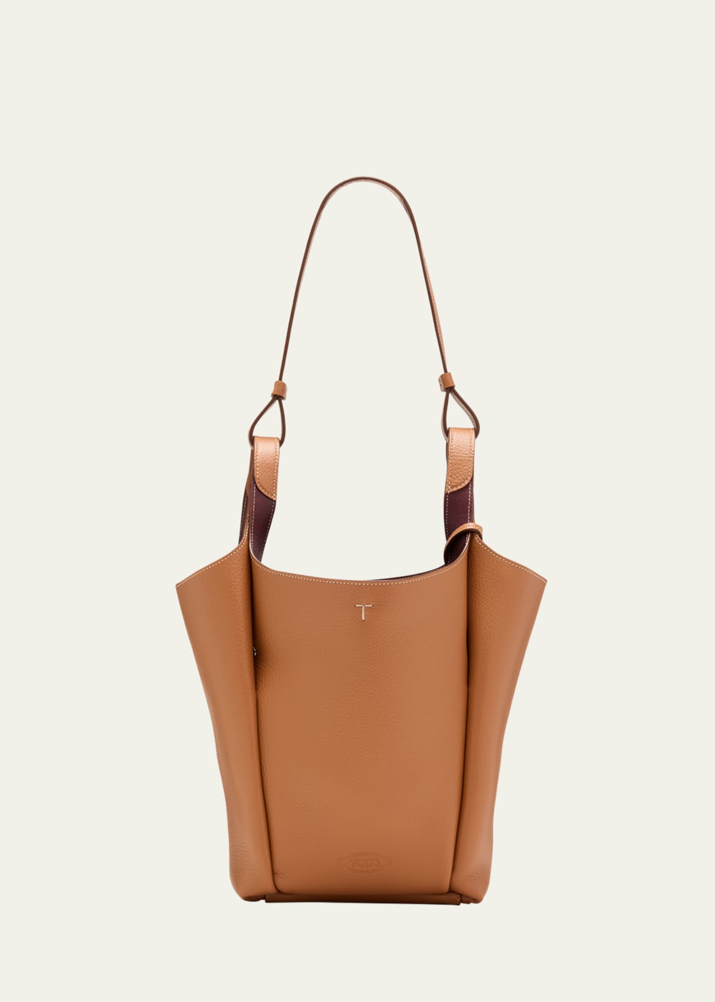 Tod's Small Grained Leather Bucket Bag Image 1 of 5