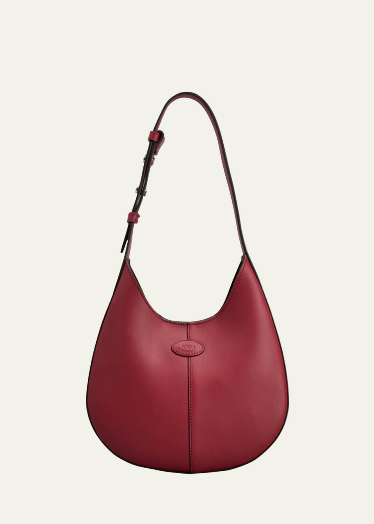 Tod's Mini Calf Leather Hobo Bag Image 1 of 2
