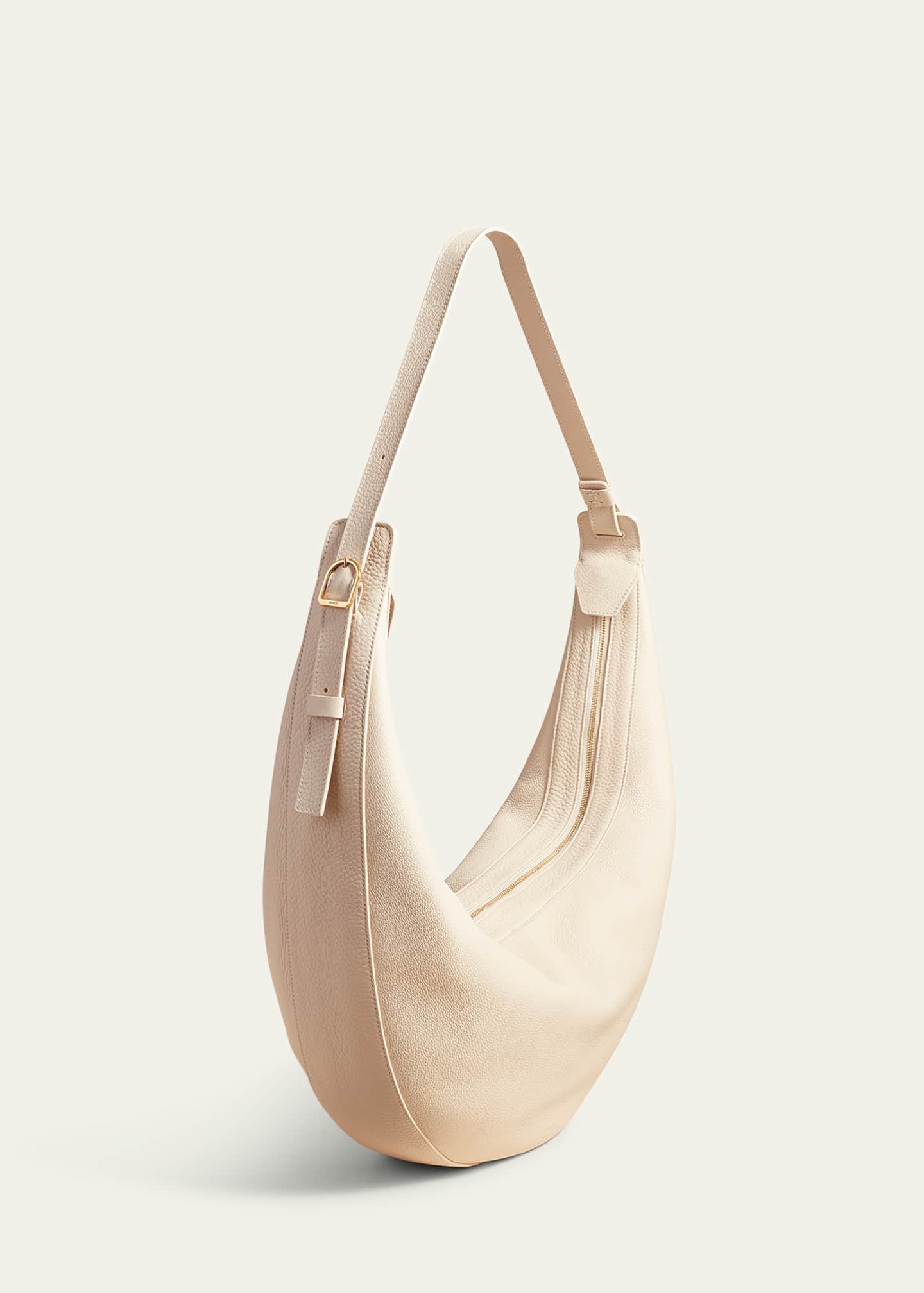 Khaite Augustina Calfskin Hobo Bag Image 3 of 5