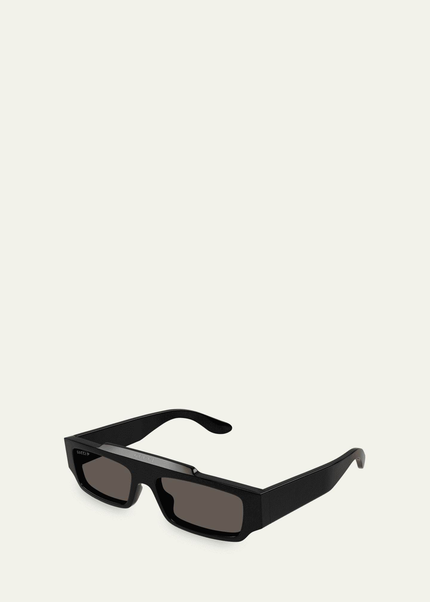 サングラス Gucci Rectangular Acetate Sunglasses Gucci Men's Rectangle Acetate Sunglasses with Raised Logo