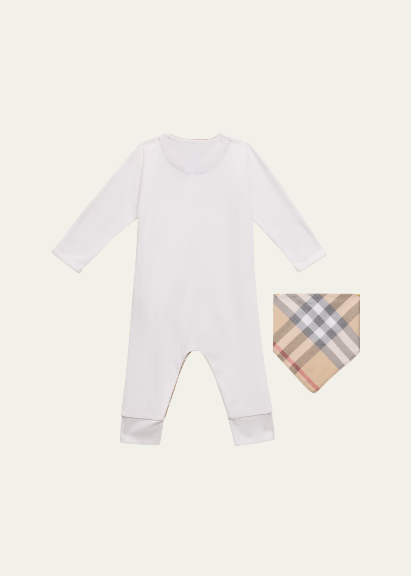 Burberry Kid's Rizzo Two-Piece Gift Set, Size Newborn-18M Image 2 of 3