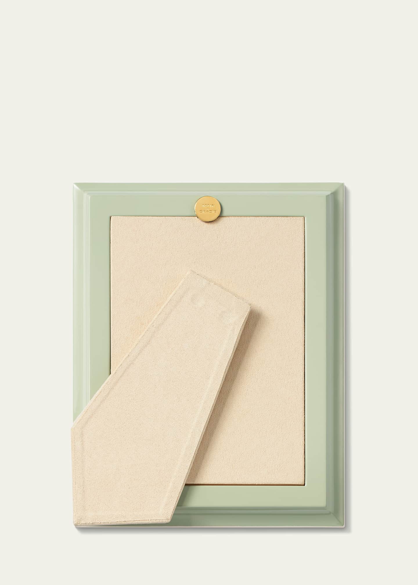 AERIN x Gracie Heathcote Lacquer Photo Frame, 5" x 7" Image 2 of 3