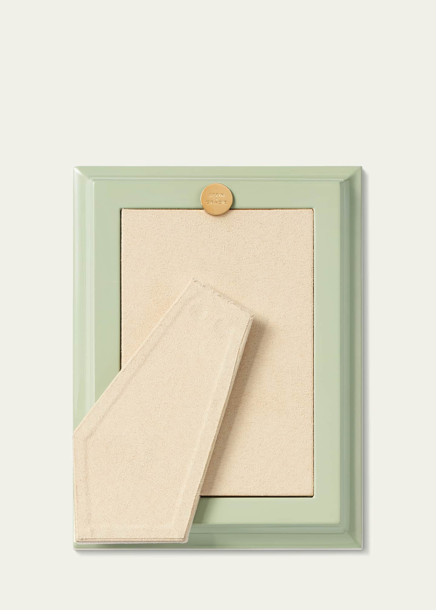 AERIN x Gracie Heathcote Lacquer Photo Frame, 4" x 6" Image 2 of 3