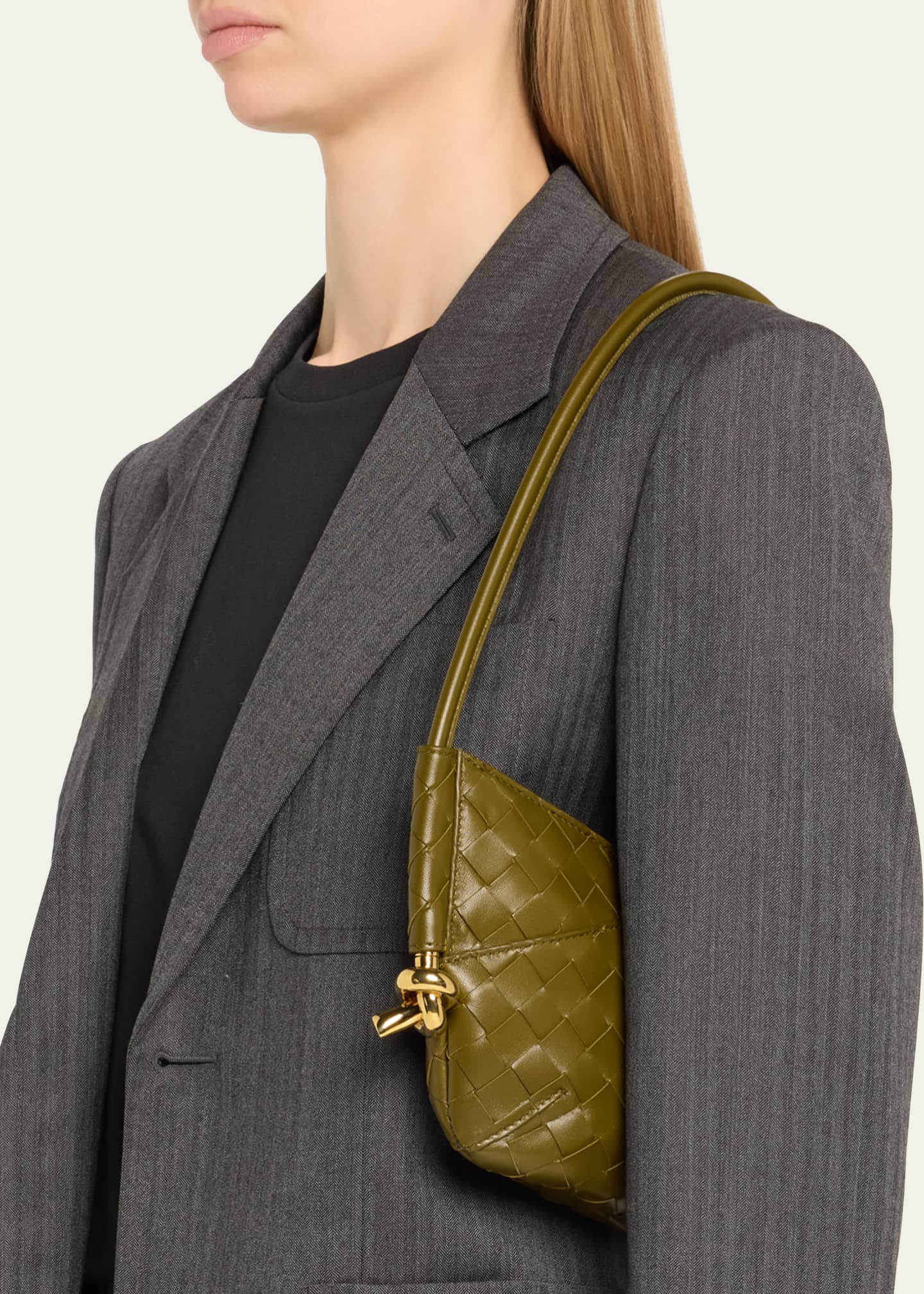 魅力的な価格 Mini Veneta Bottega Solstice Goodman Bergdorf - Bag Hobo ショルダーバッグ
