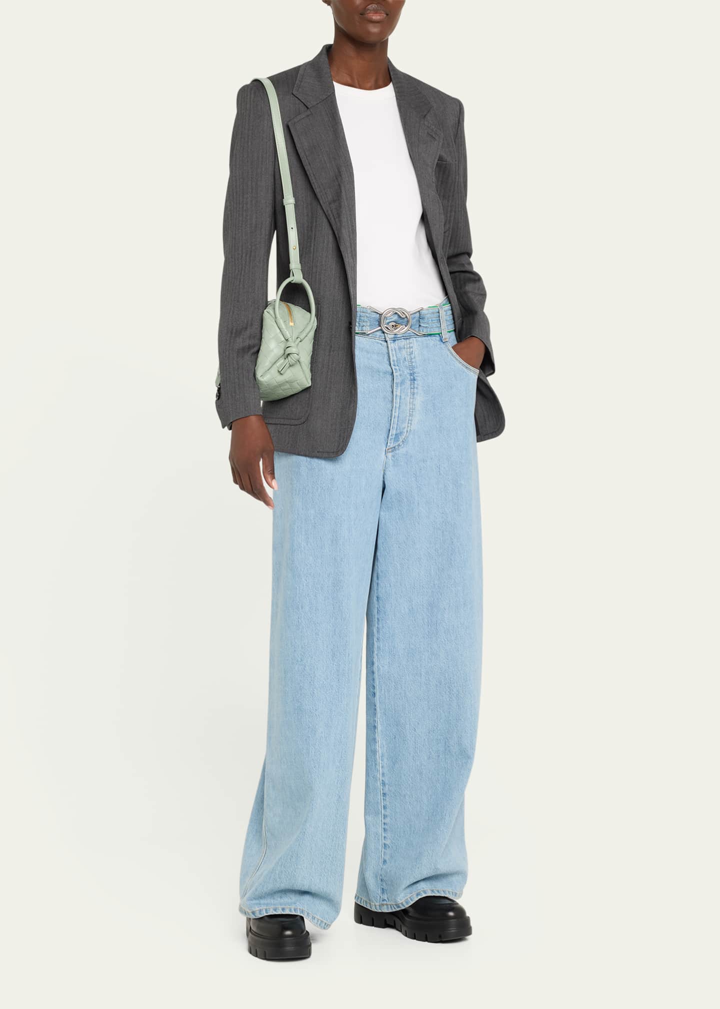 Bottega Veneta Small Avenue Loop Crossbody Bag Image 5 of 5