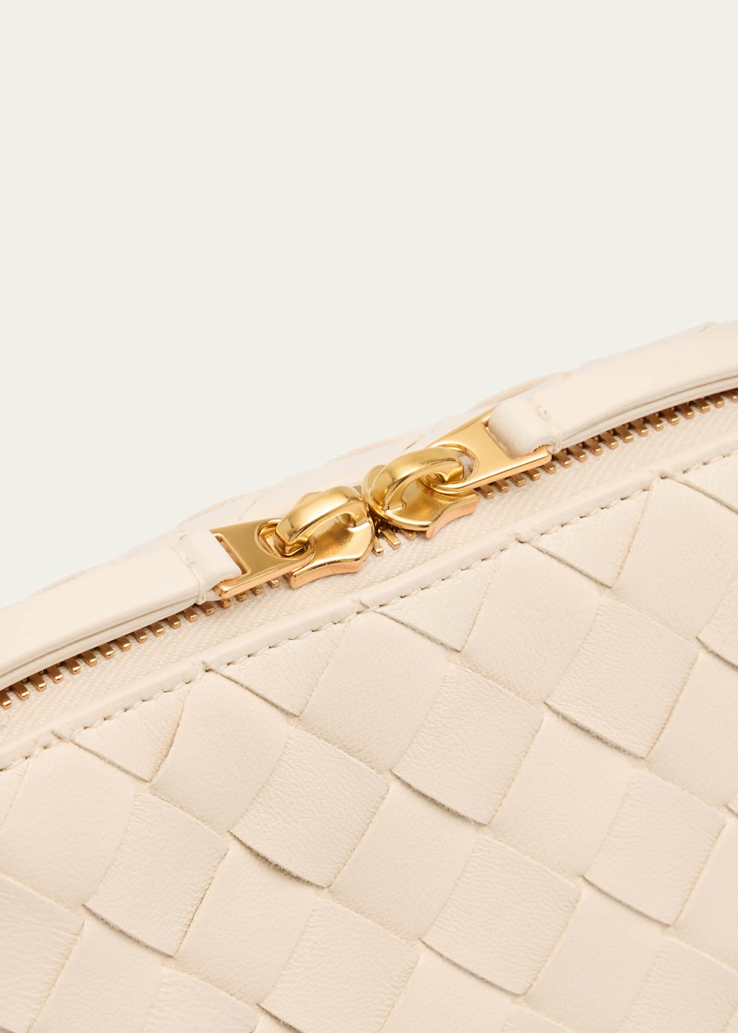 Bottega Veneta Zip Leather Pouch Shoulder Bag Image 6 of 6