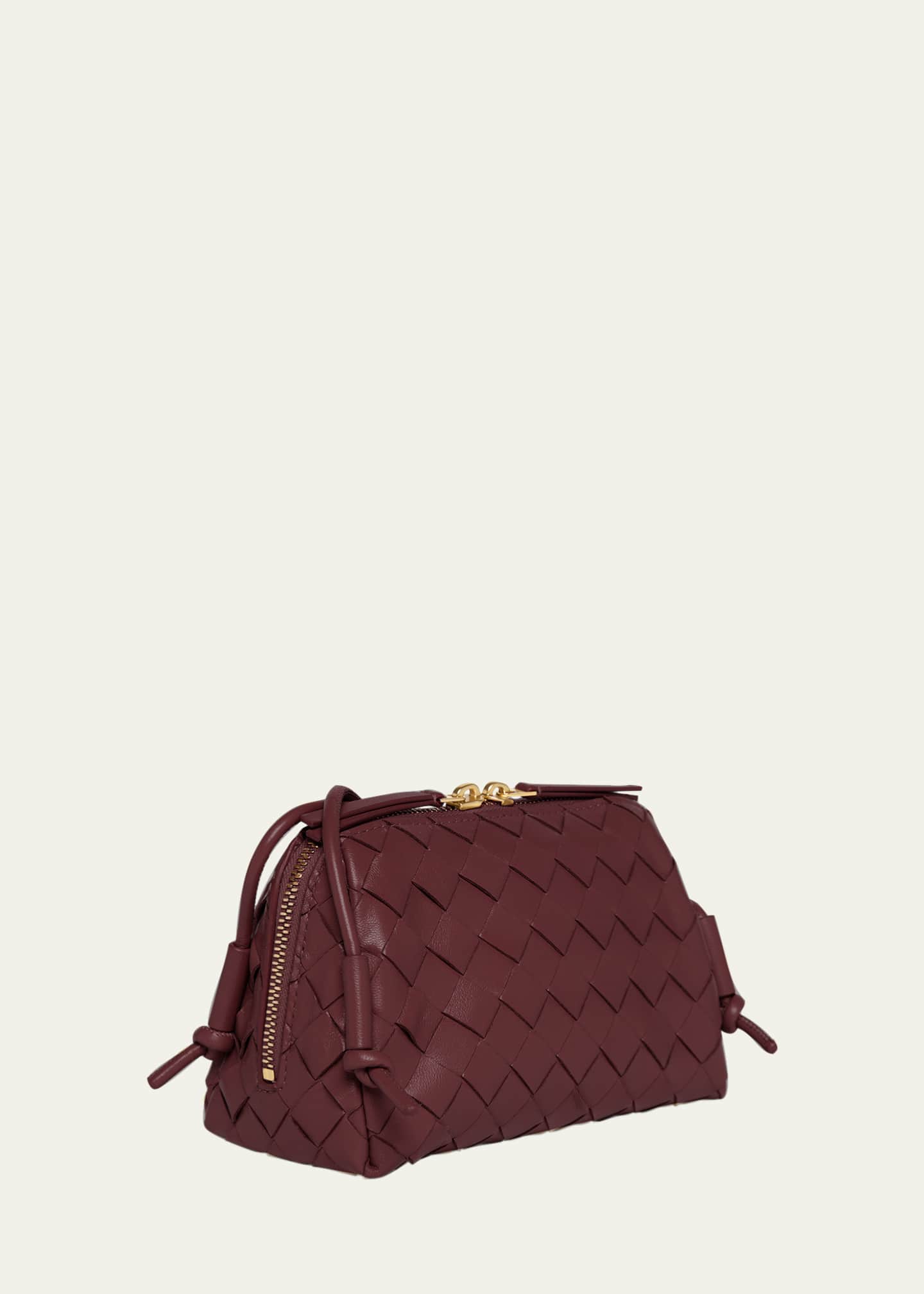 Bottega Veneta Zip Leather Pouch Shoulder Bag Bergdorf Goodman
