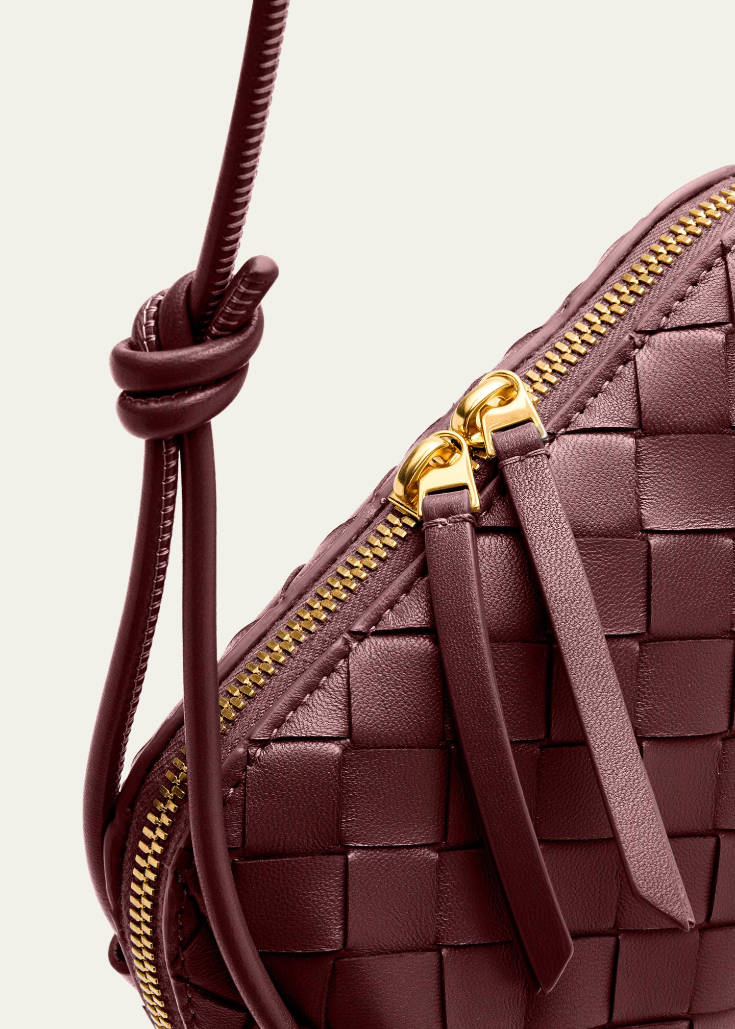 Bottega Veneta Zip Leather Pouch Shoulder Bag - Bergdorf Goodman