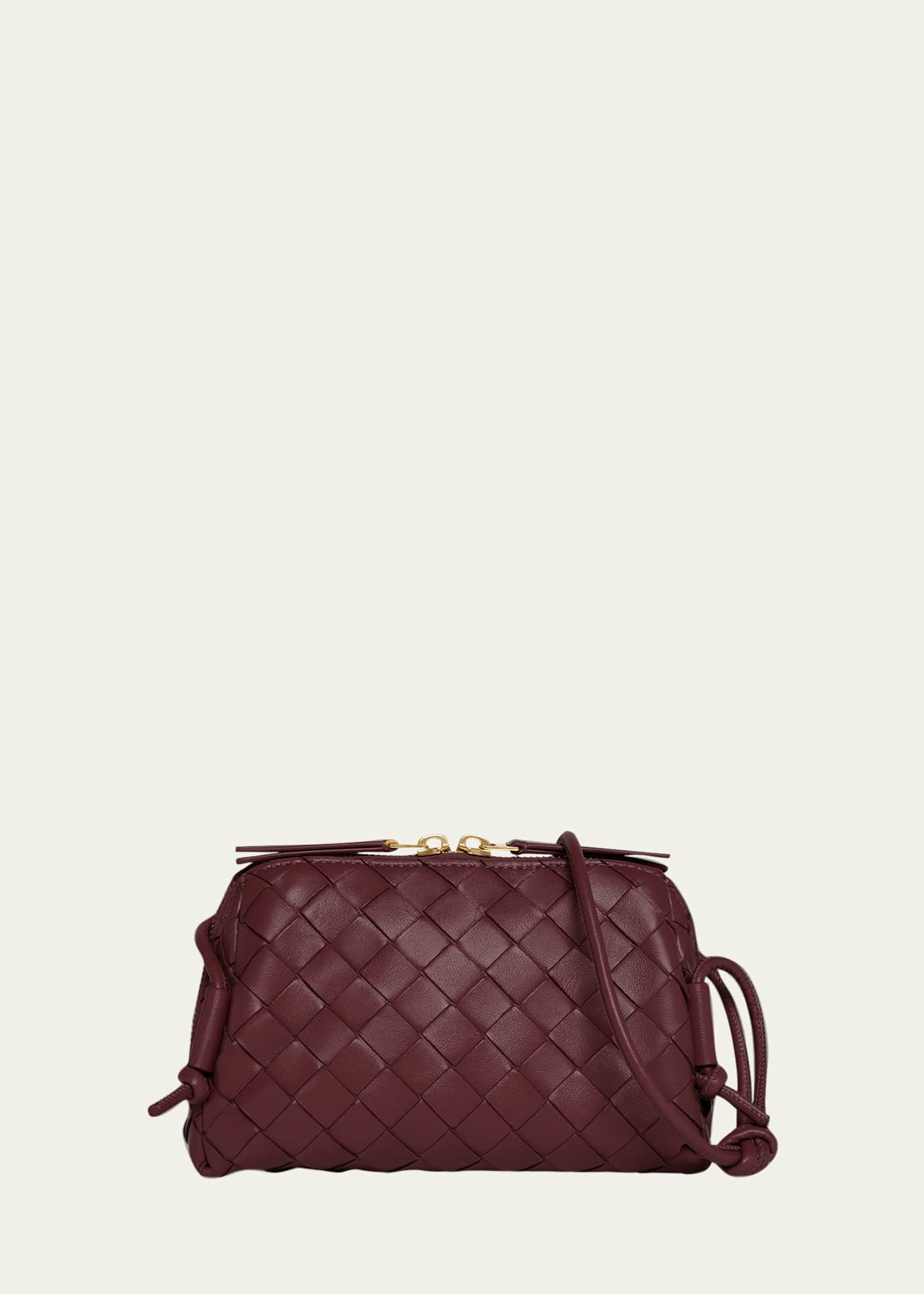 Bottega Veneta Zip Leather Pouch Shoulder Bag Bergdorf Goodman