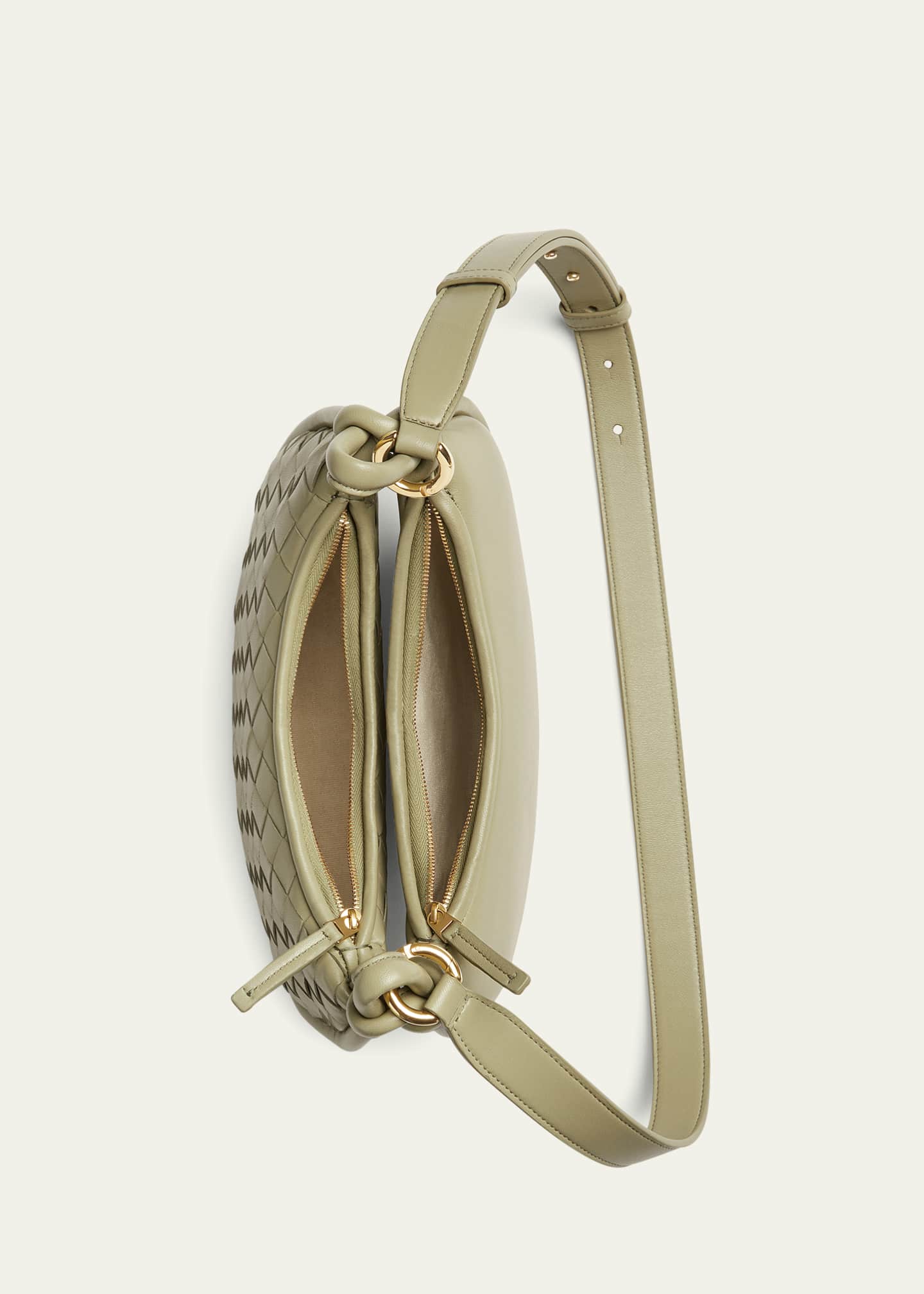Bottega Veneta Gemelli Multipocket Leather Shoulder Bag Image 4 of 5