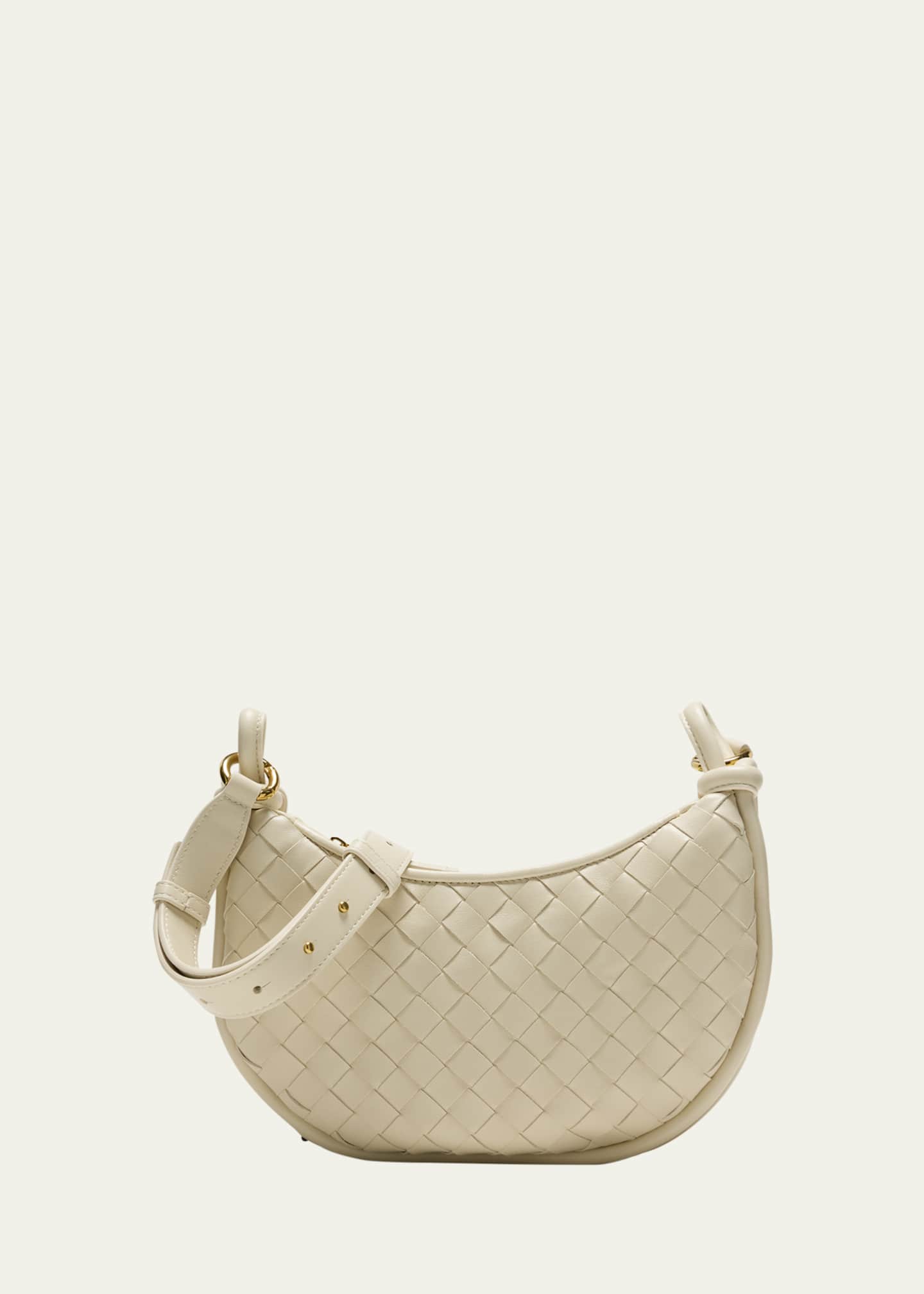 Bottega Veneta Gemelli Multipocket Leather Shoulder Bag