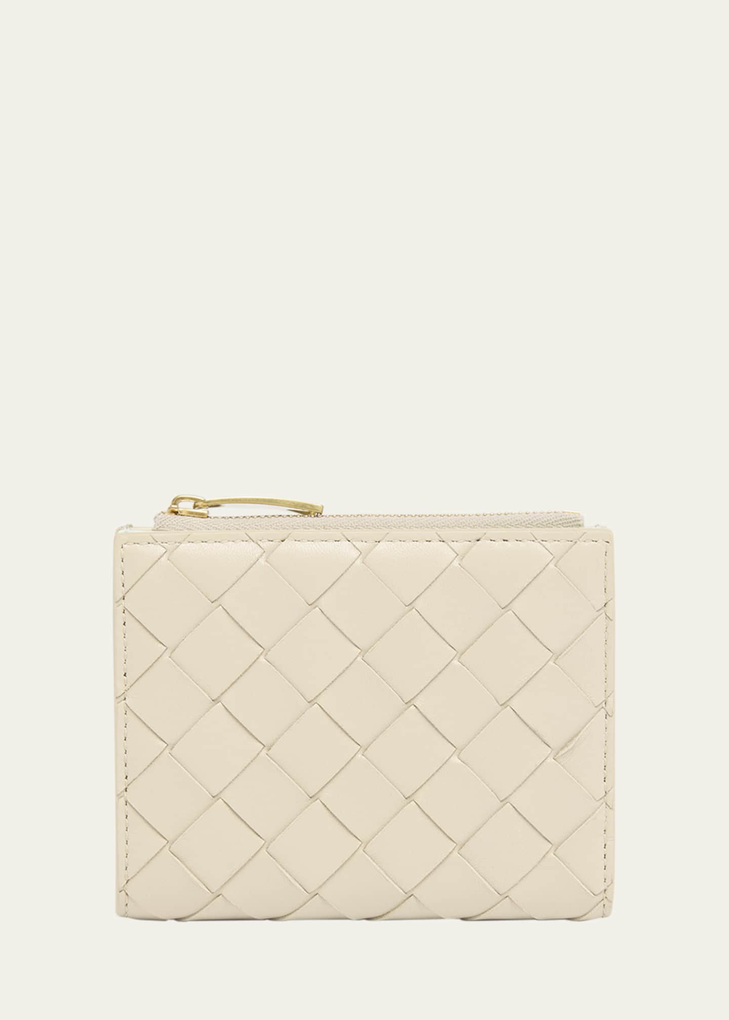 Bottega Veneta Small Bifold Leather Wallet Image 1 of 4
