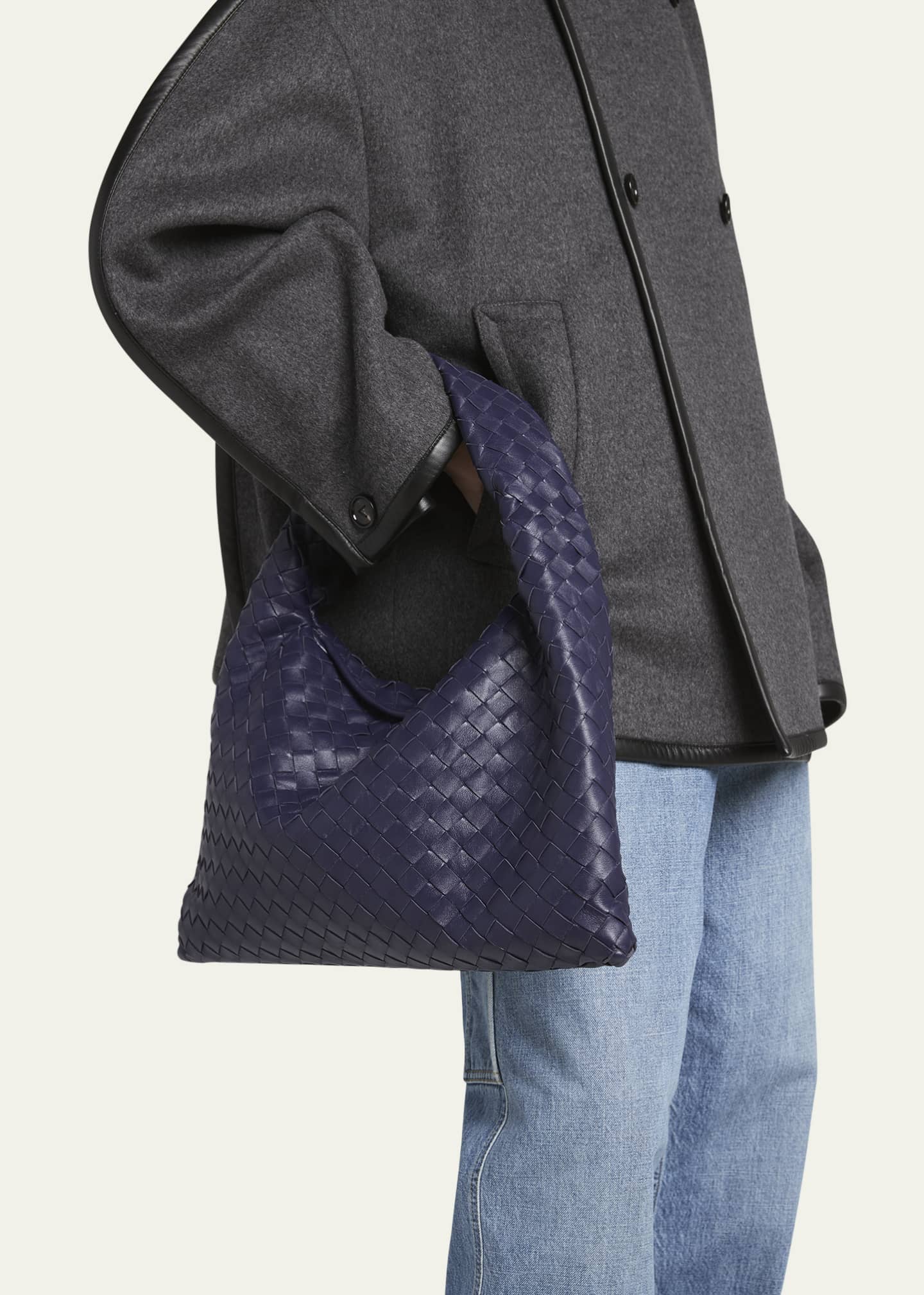 Bottega Veneta Small Hop Hobo Bag Image 2 of 6