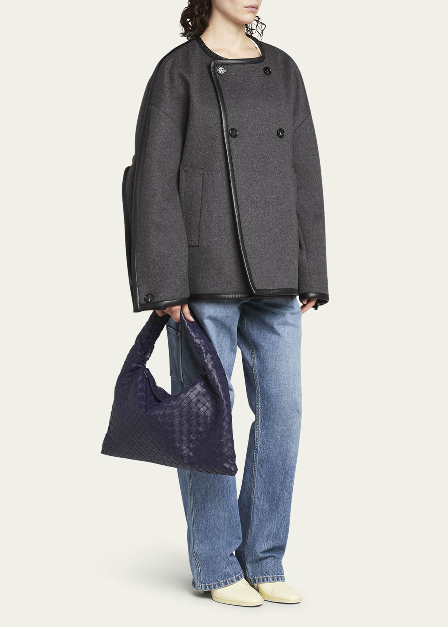 Bottega Veneta Small Hop Hobo Bag Image 5 of 6