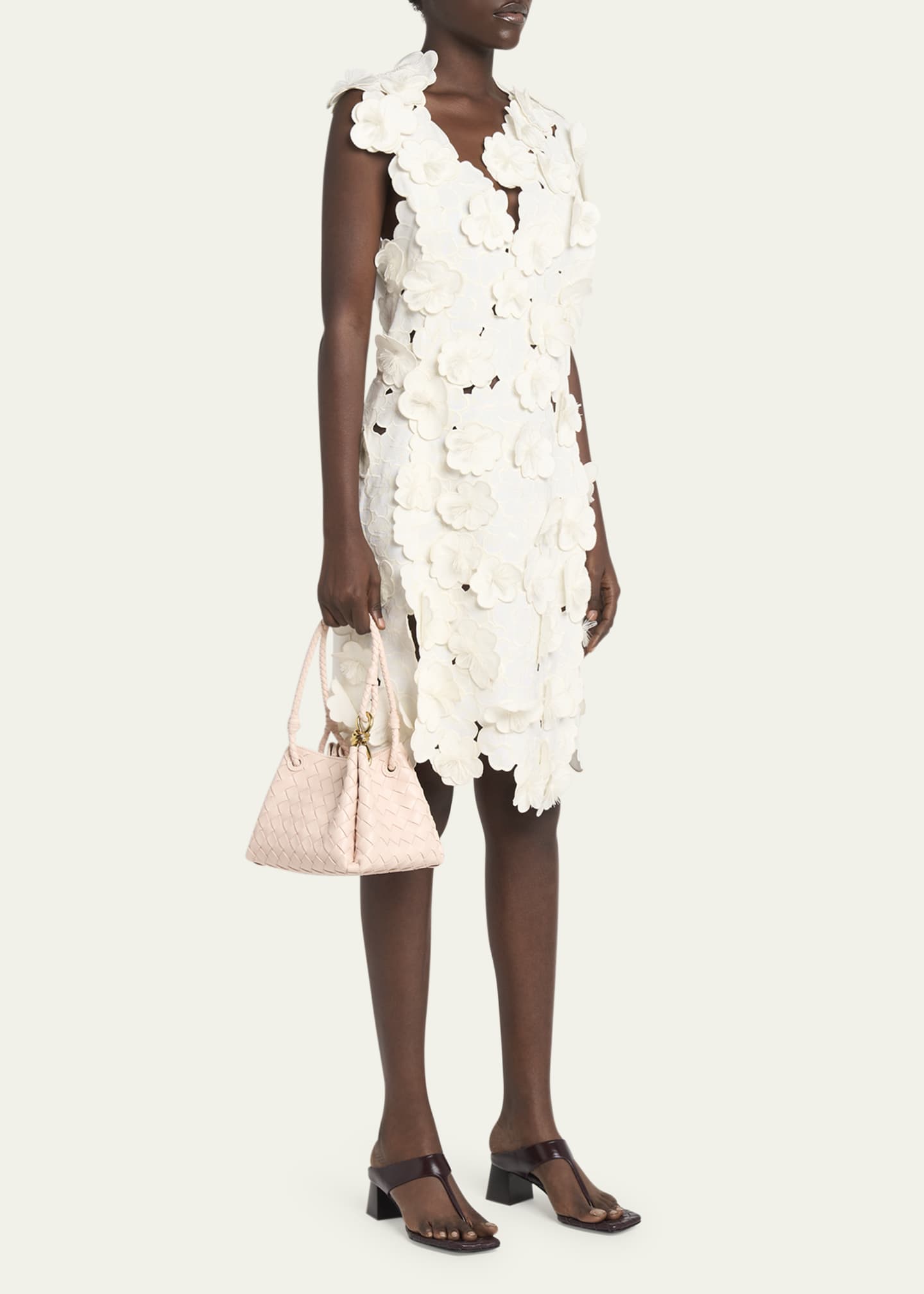 Bottega Veneta Small Andiamo Parachute Bag Image 5 of 6