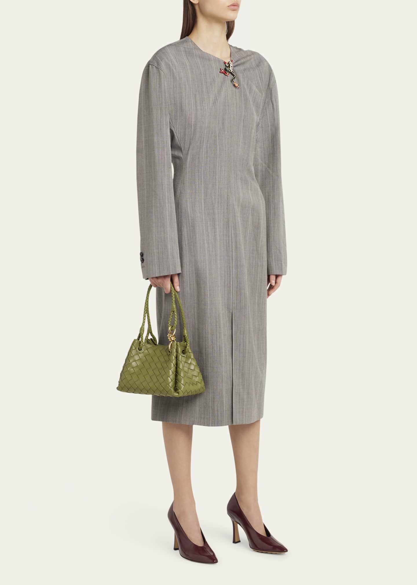 Bottega Veneta Small Andiamo Parachute Bag Image 5 of 6