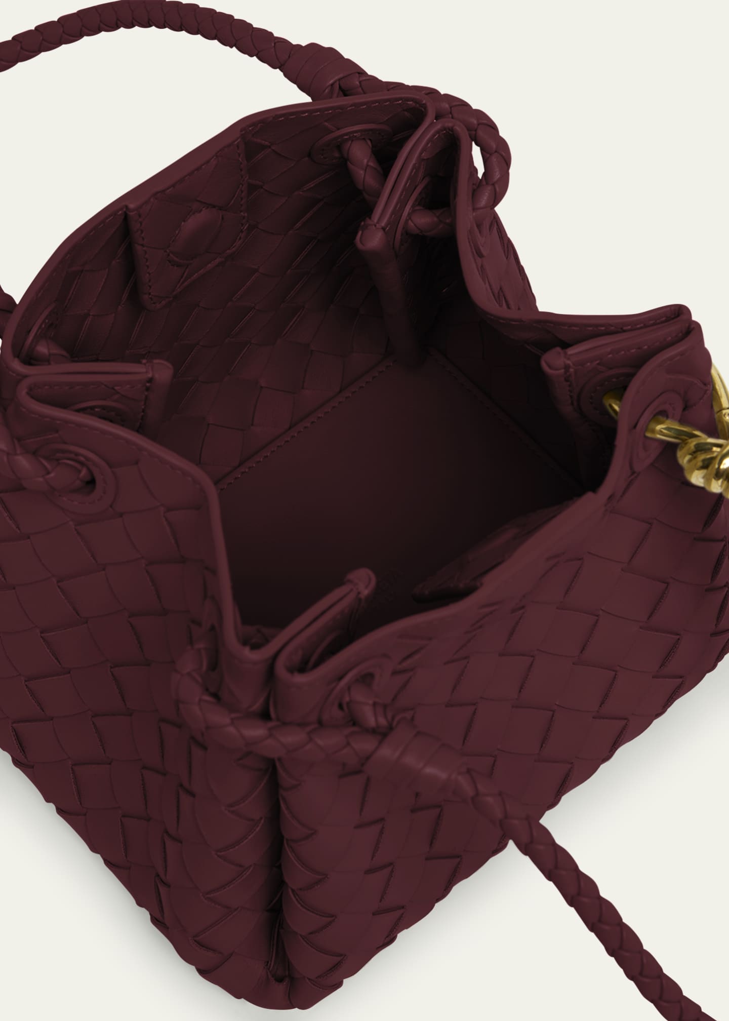 Bottega Veneta Small Andiamo Parachute Bag Image 4 of 6