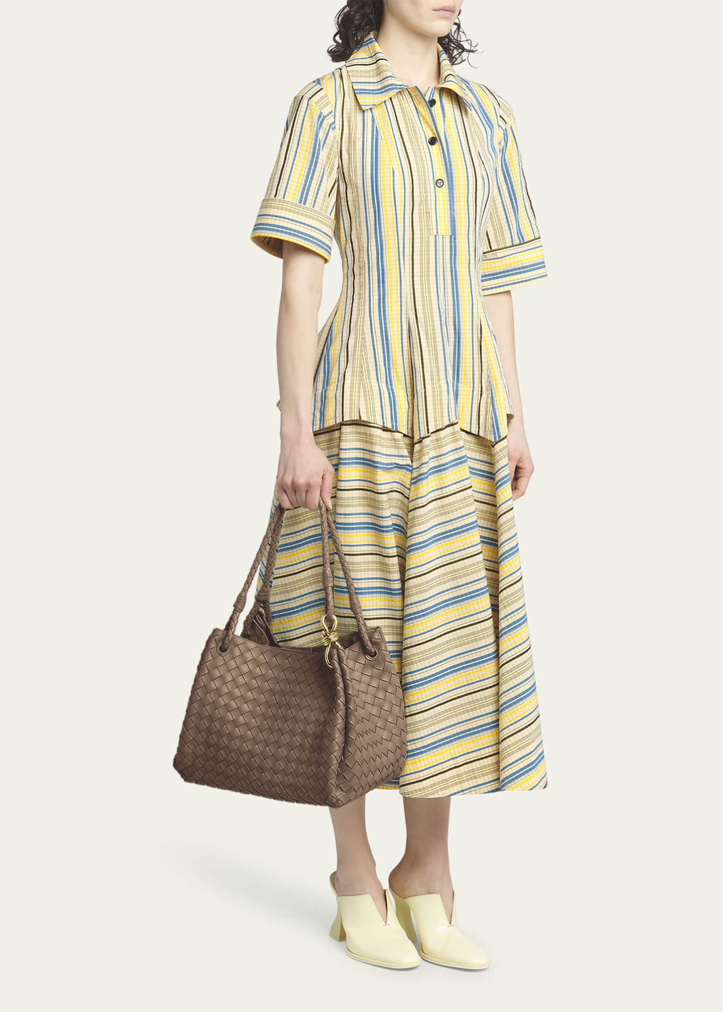 Bottega Veneta Large Andiamo Shoulder Bag Image 5 of 6