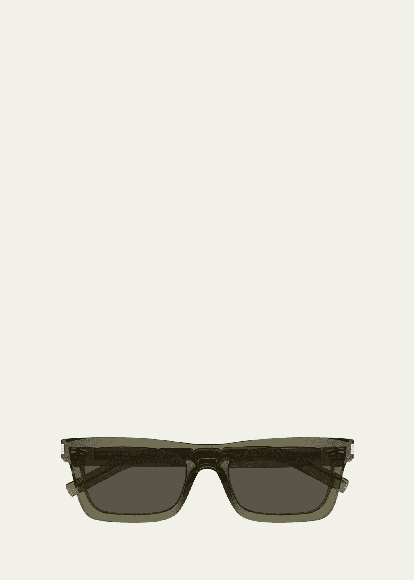 Saint Laurent Acetate Rectangle Sunglasses Image 1 of 2