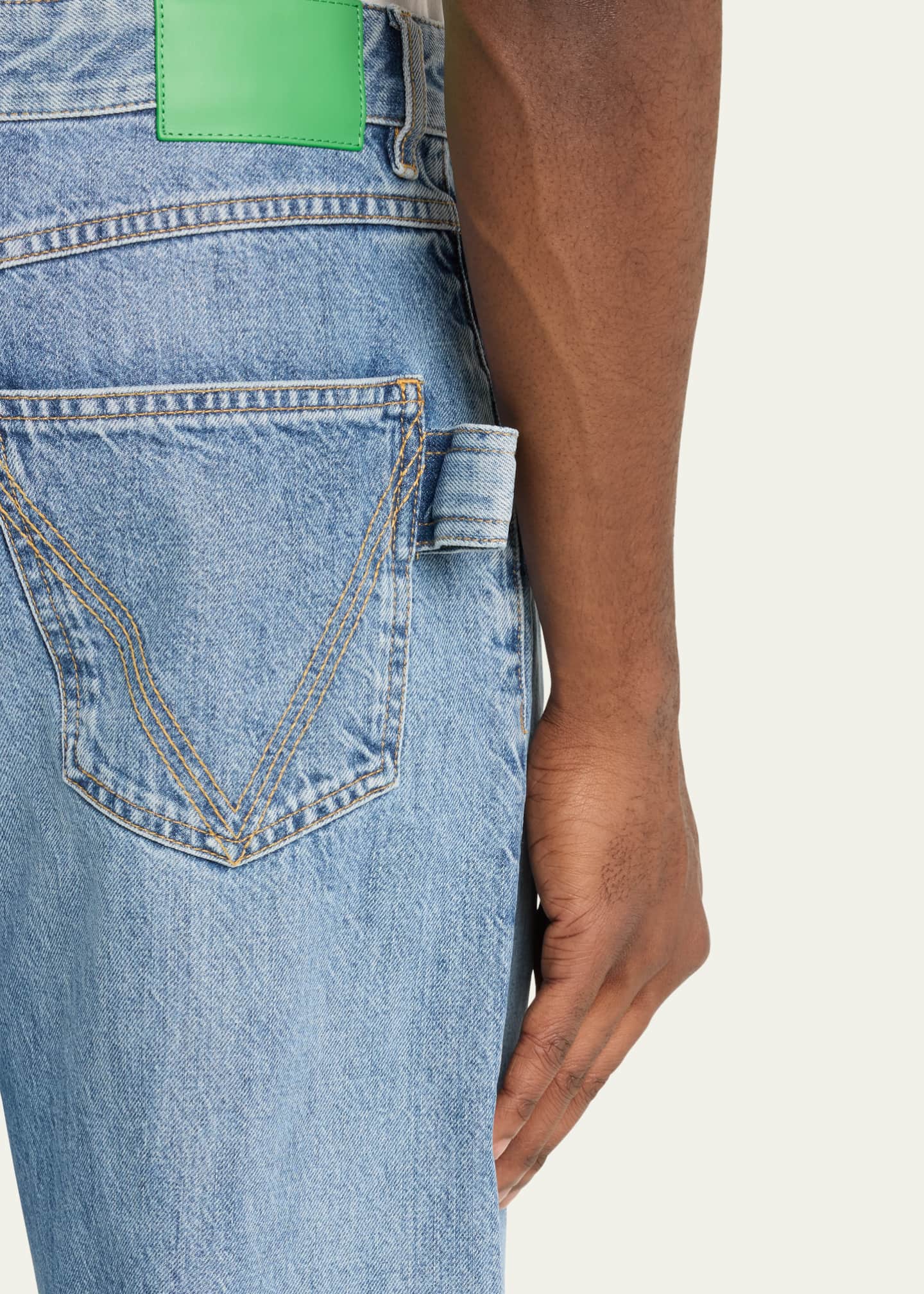 Bottega Veneta Men's Straight-Leg Jeans Image 5 of 5