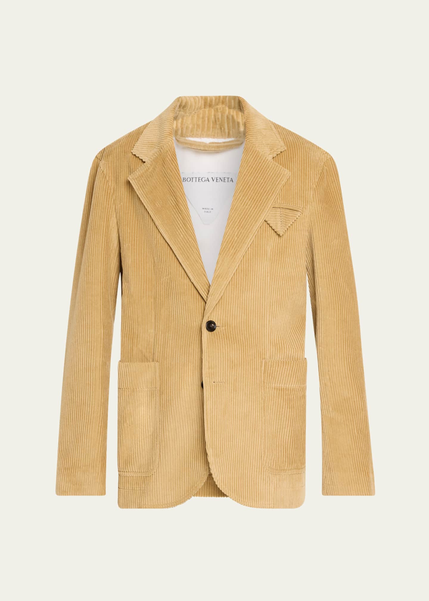 Bottega Veneta Men's Wide-Wale Corduroy Sport Coat Image 1 of 5