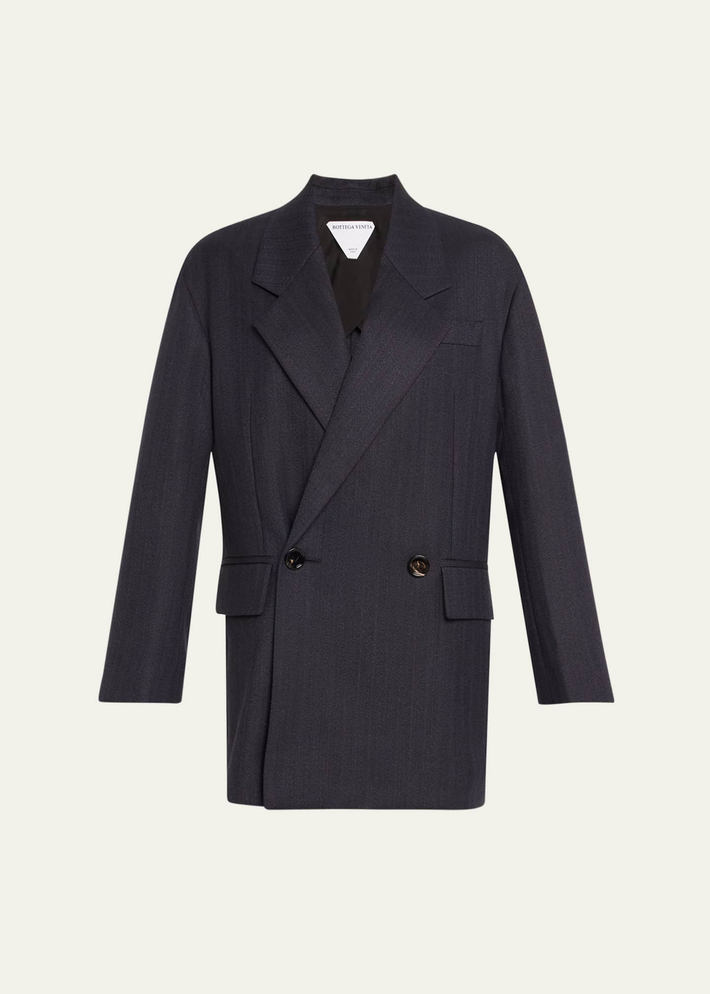 ジャケット・アウター BOTTEGA VENETA Bonded Wool Zip Up Jacket Bottega Veneta Black Cotton Zip-Up Jacket 646907 76609561 | eBay