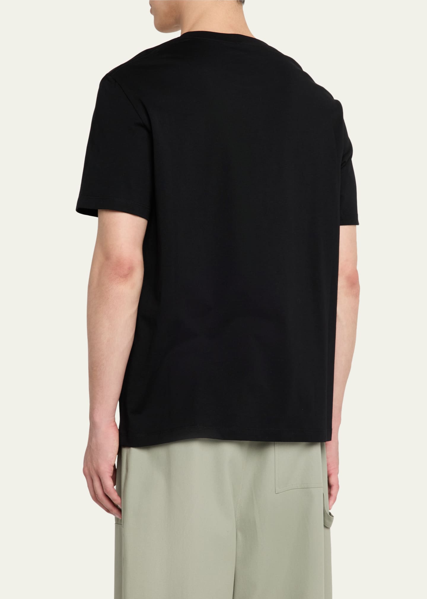 Men's Flocked Anagram Logo Jersey T-Shirt