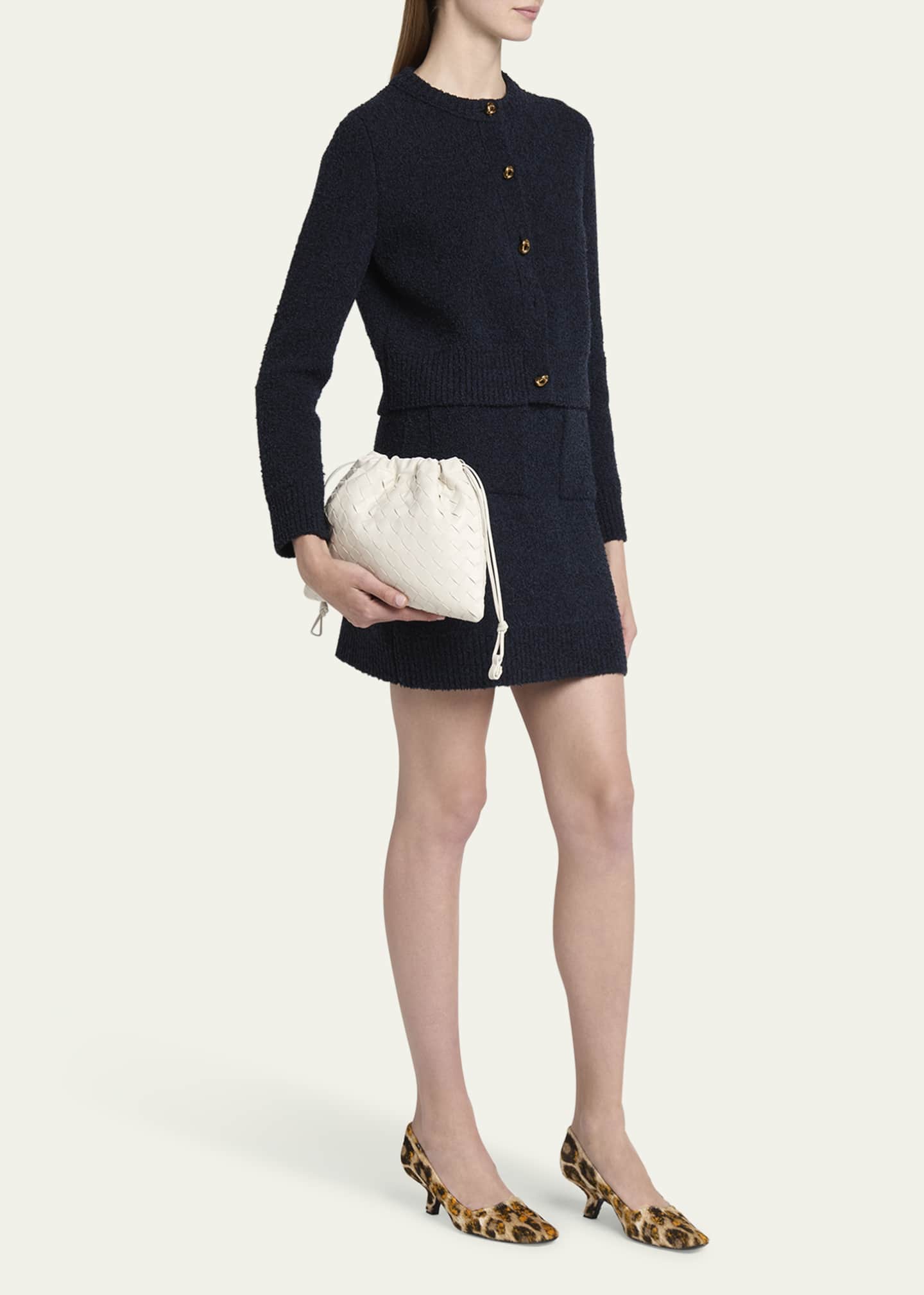 Bottega Veneta Medium Leather Pouch Bag Image 5 of 6